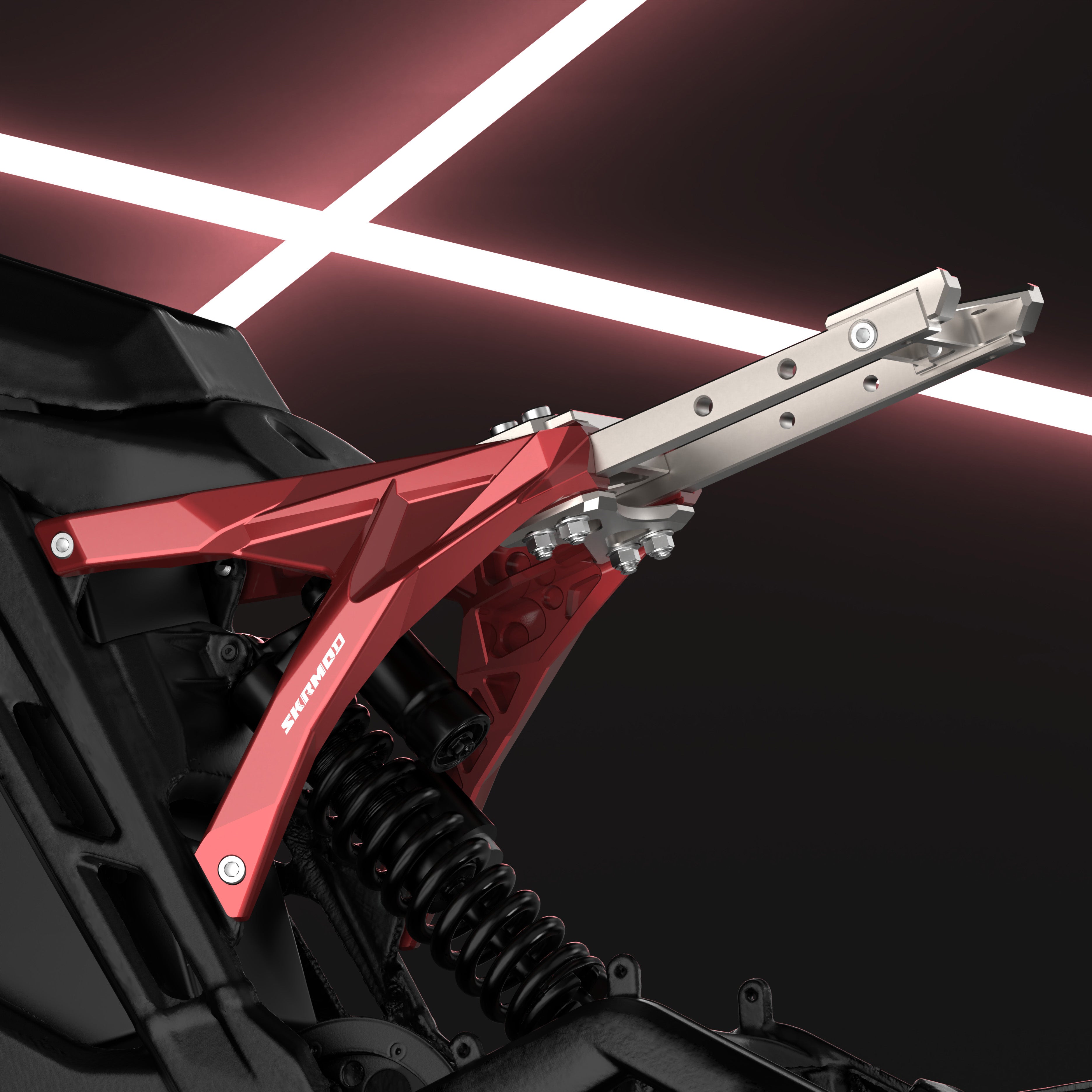 E Ride Pro Super Sturdy Subframe with Titanium Bars