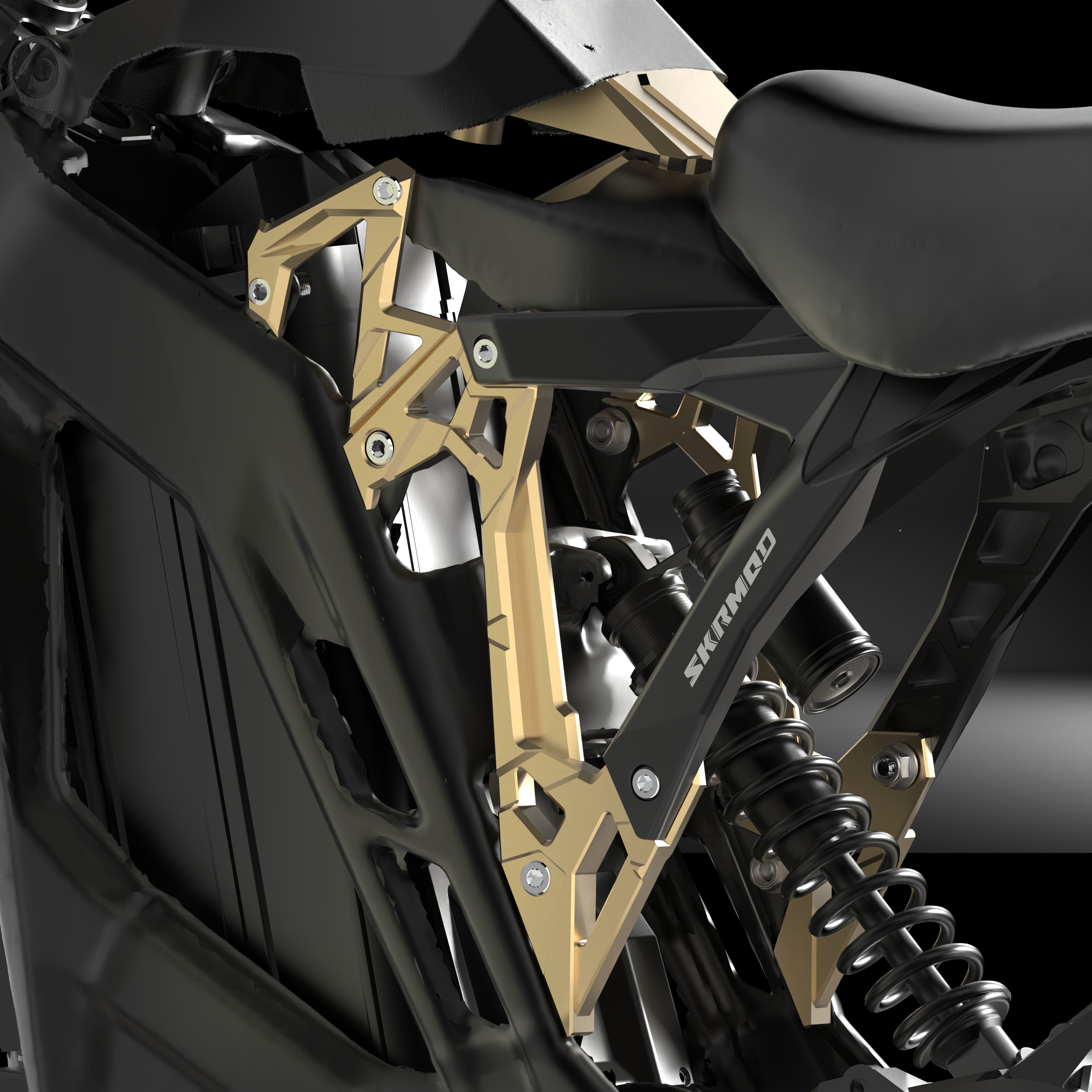 Skrmod Seat Riser Lift Kit - for E Ride Pro SR SS S Surron Light Bee X