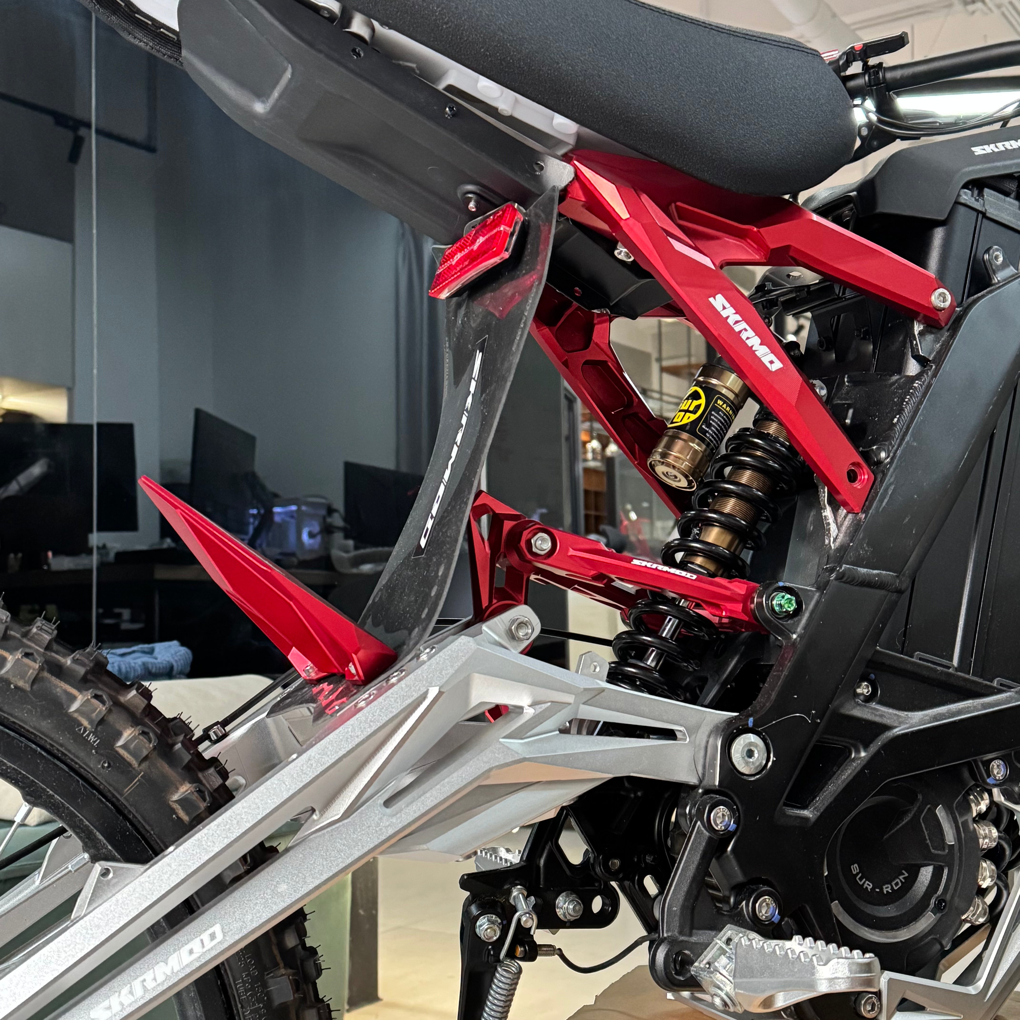 Sur-Ron Wider Rear Shock Mudguard