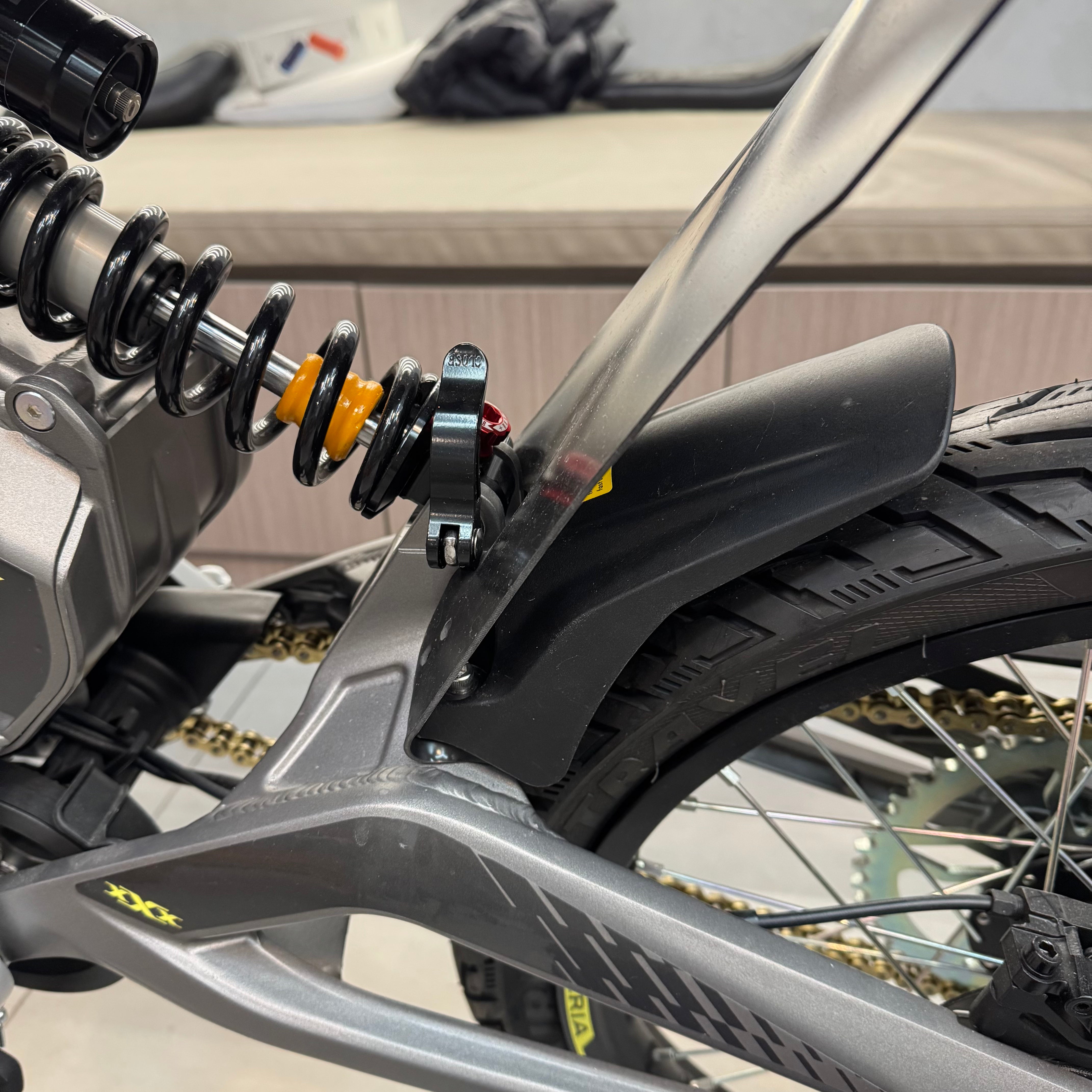 Talaria xXx Wider Rear Shock Mudguard