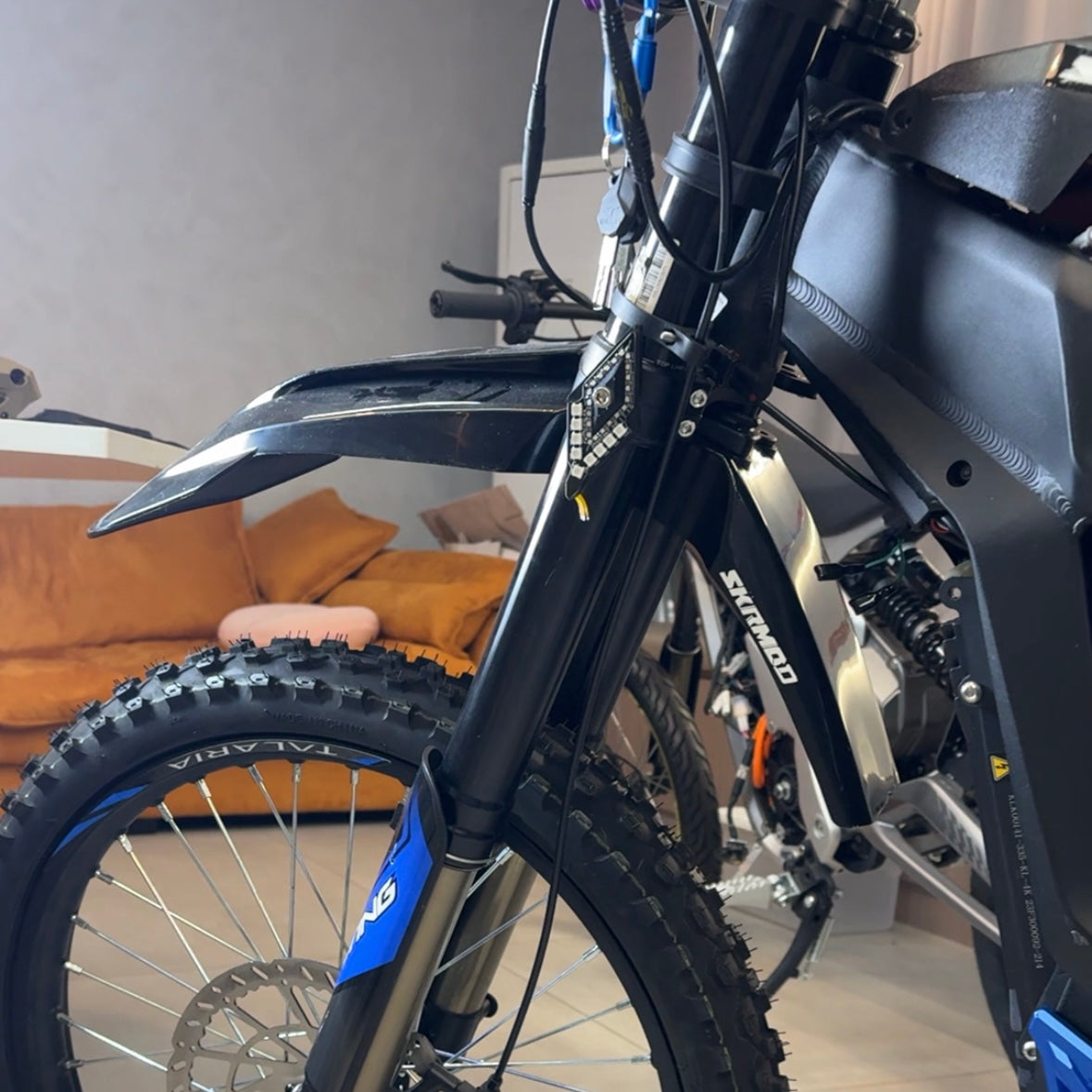 Talaria MX Sting R Front Wider Mudguard Fender with CNC Adapter