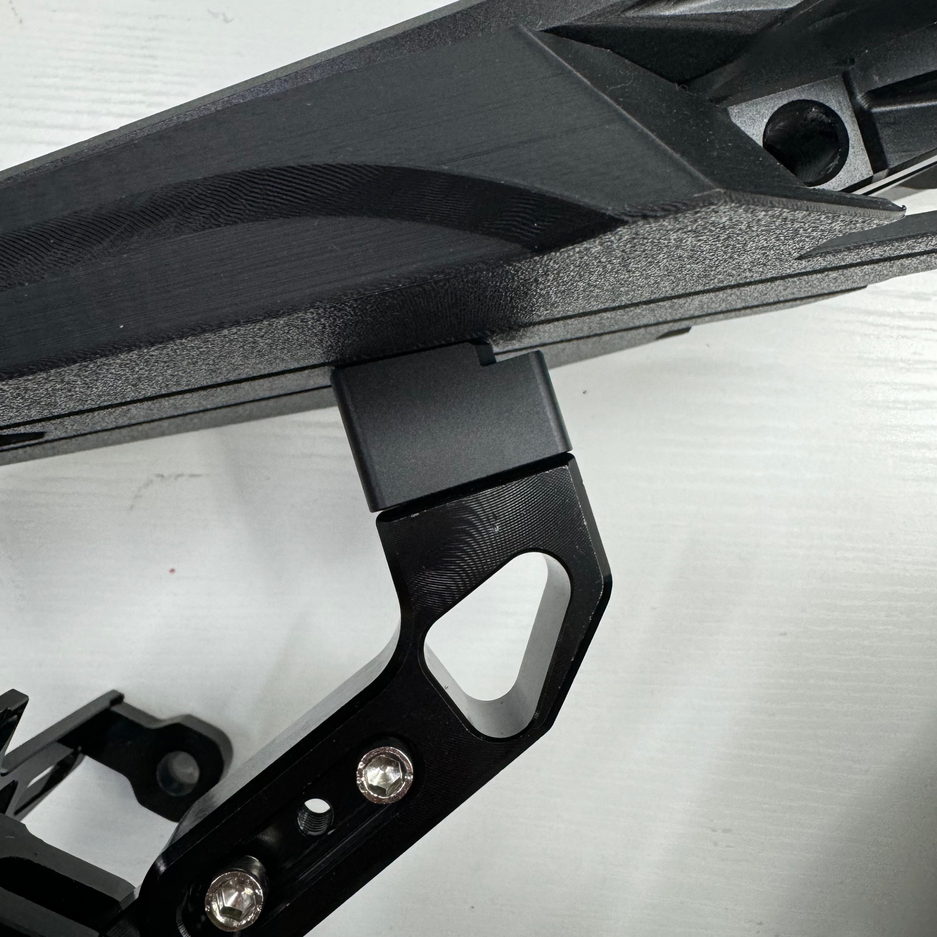 Rear Rack License Plate Holder V2 / Tail Light Extension Cable
