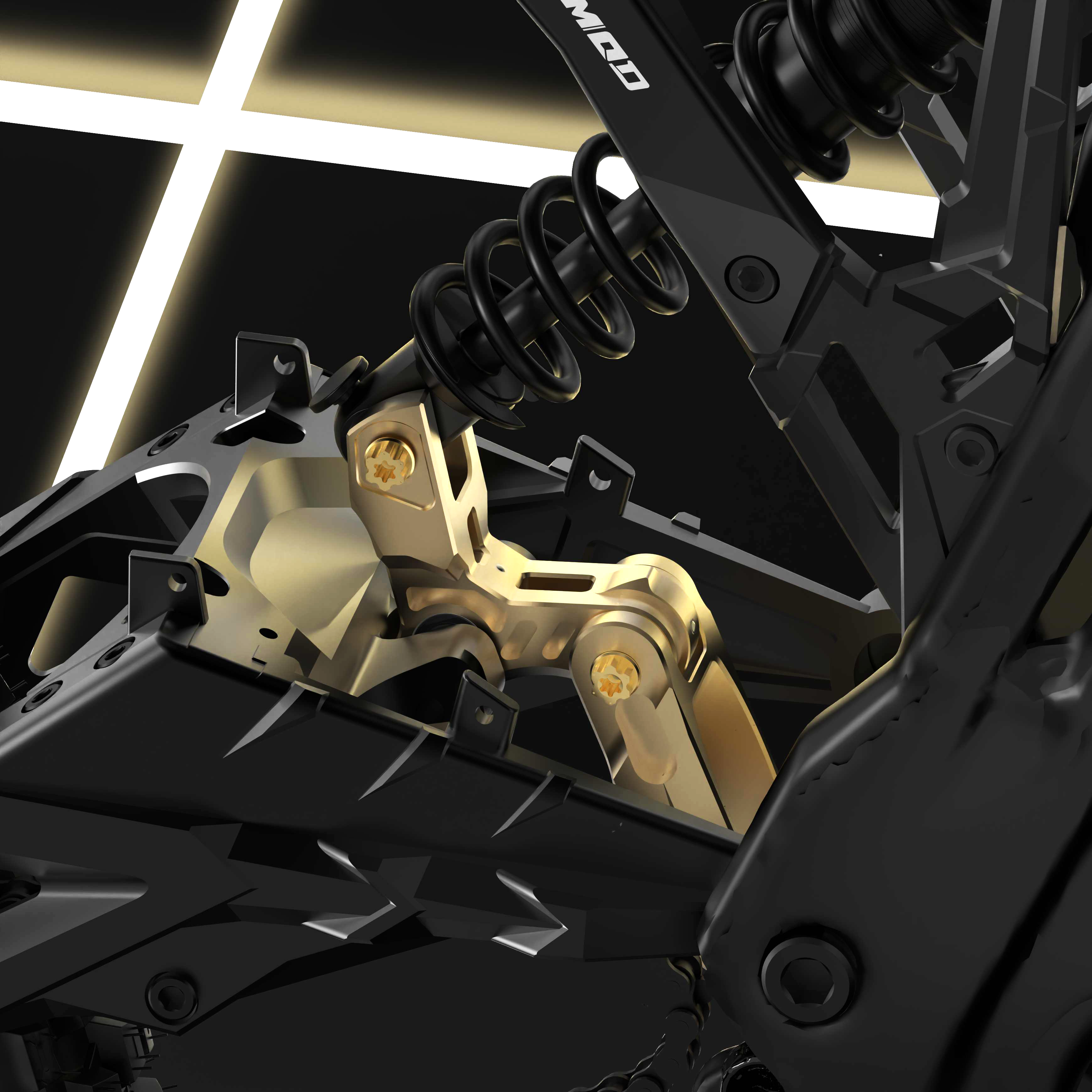 Skrmod E ride Pro Super Upgraded Linkage & Triangle - E ride Pro SR SS S mods parts & accessories