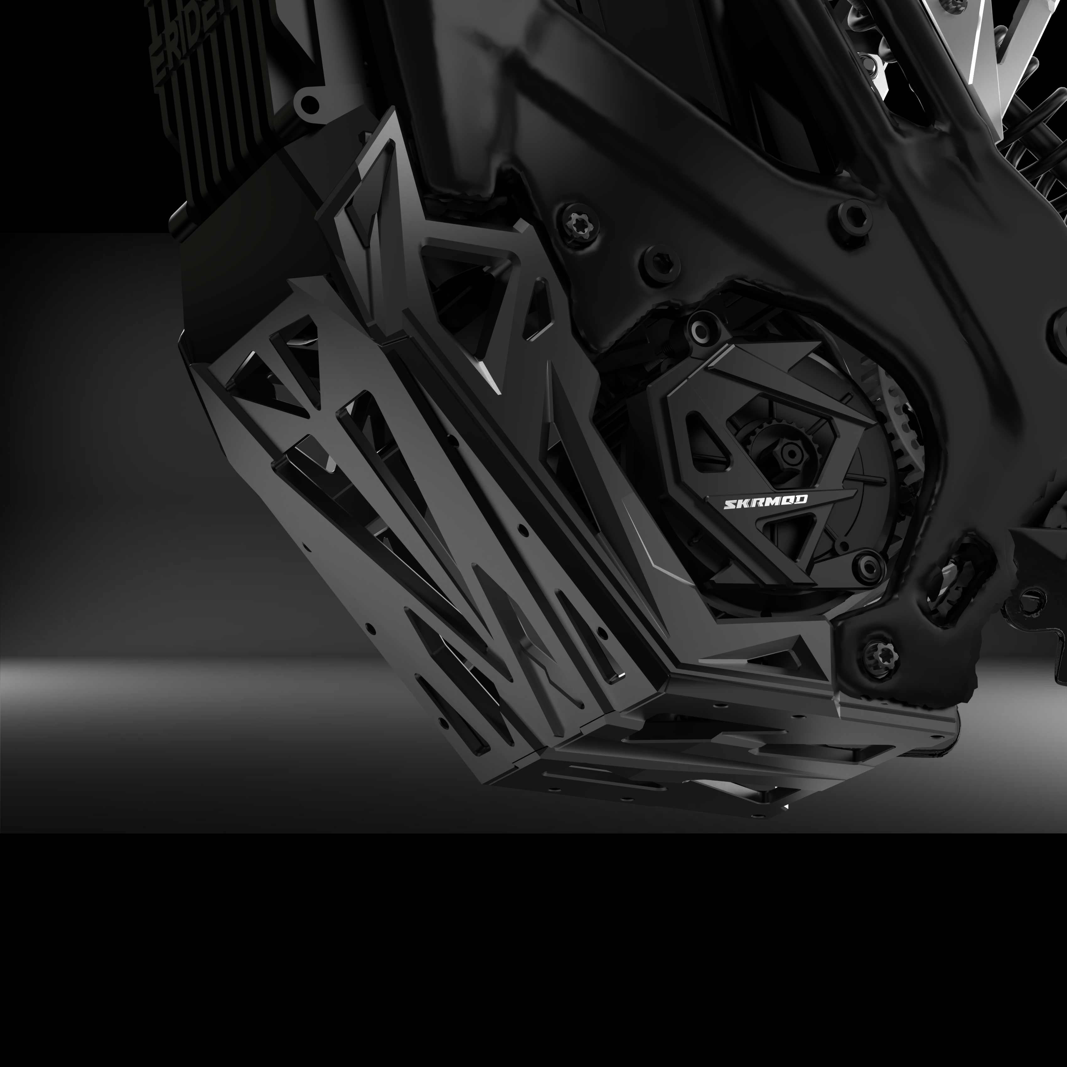 E Ride Pro Bash Guard CNC