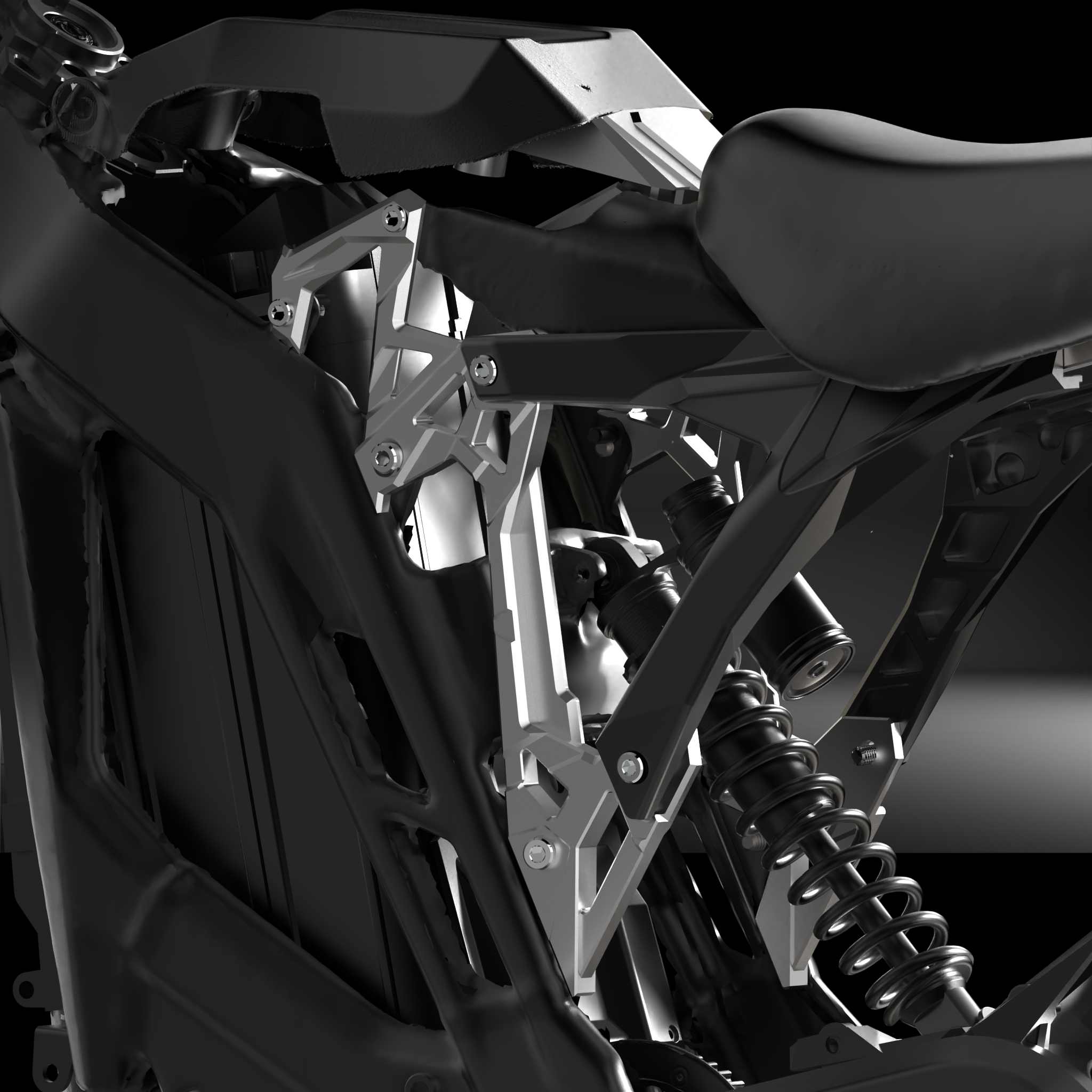 E Ride Pro Seat Riser Lift Kit