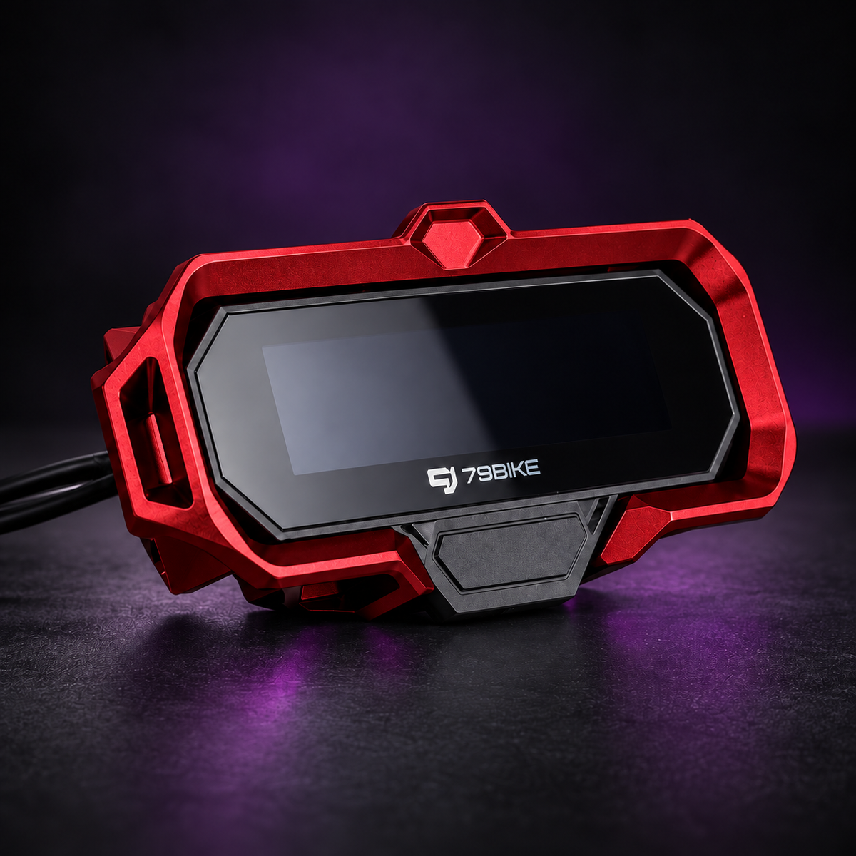 79BIKE Falcon Pro CNC display protector - Red; display not included