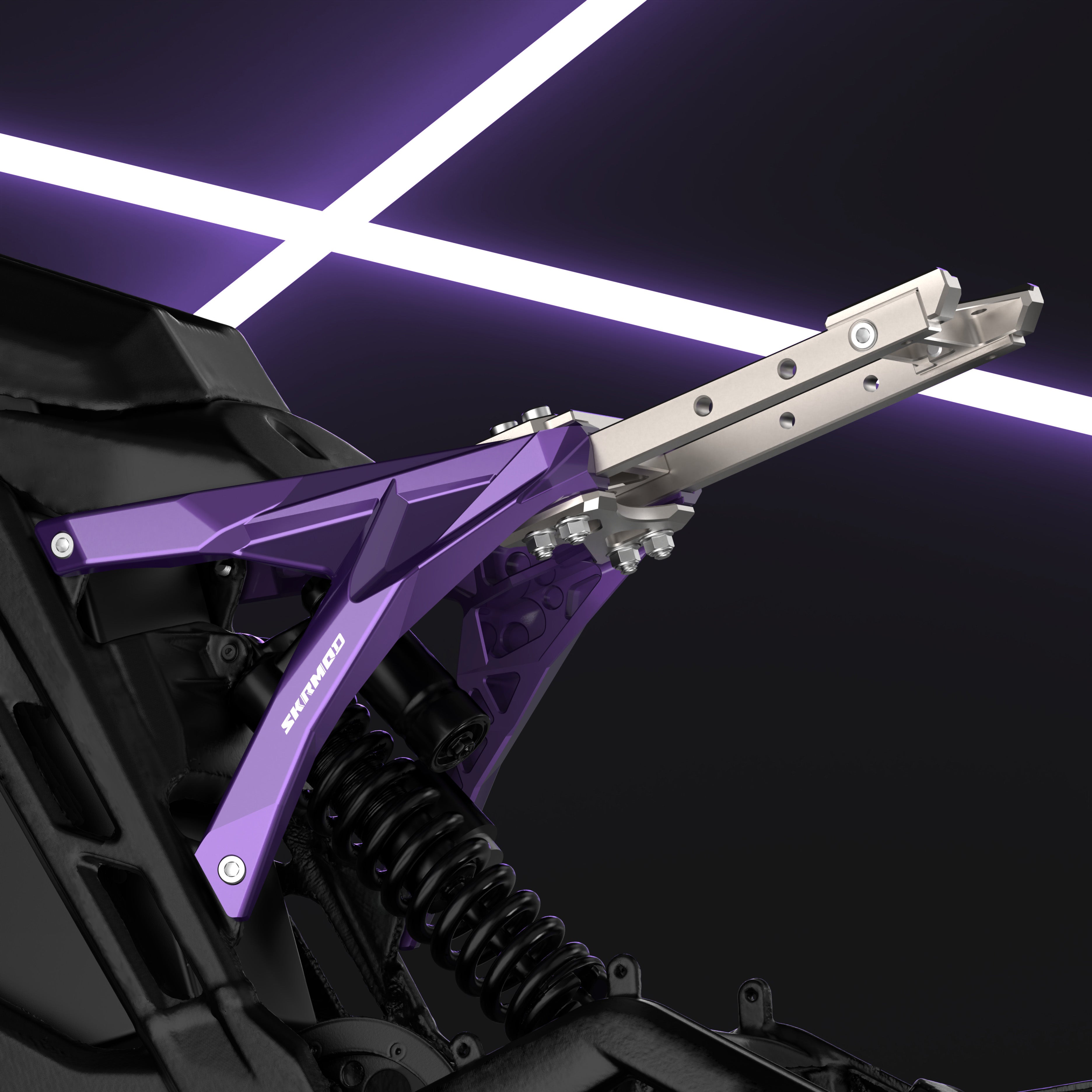 E Ride Pro Super Sturdy Subframe with Titanium Bars