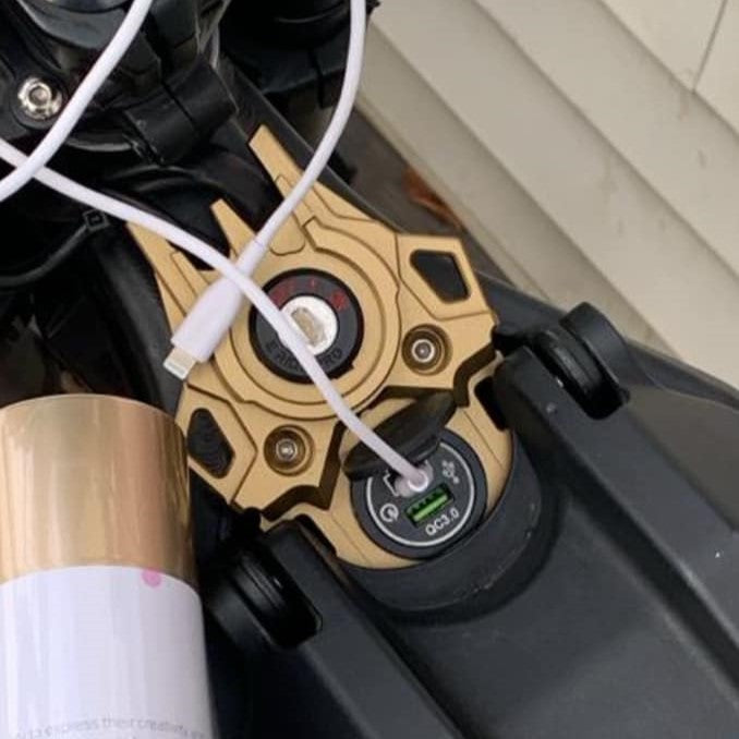 E Ride Pro Ignition Key Cover (Better Cable Entry)