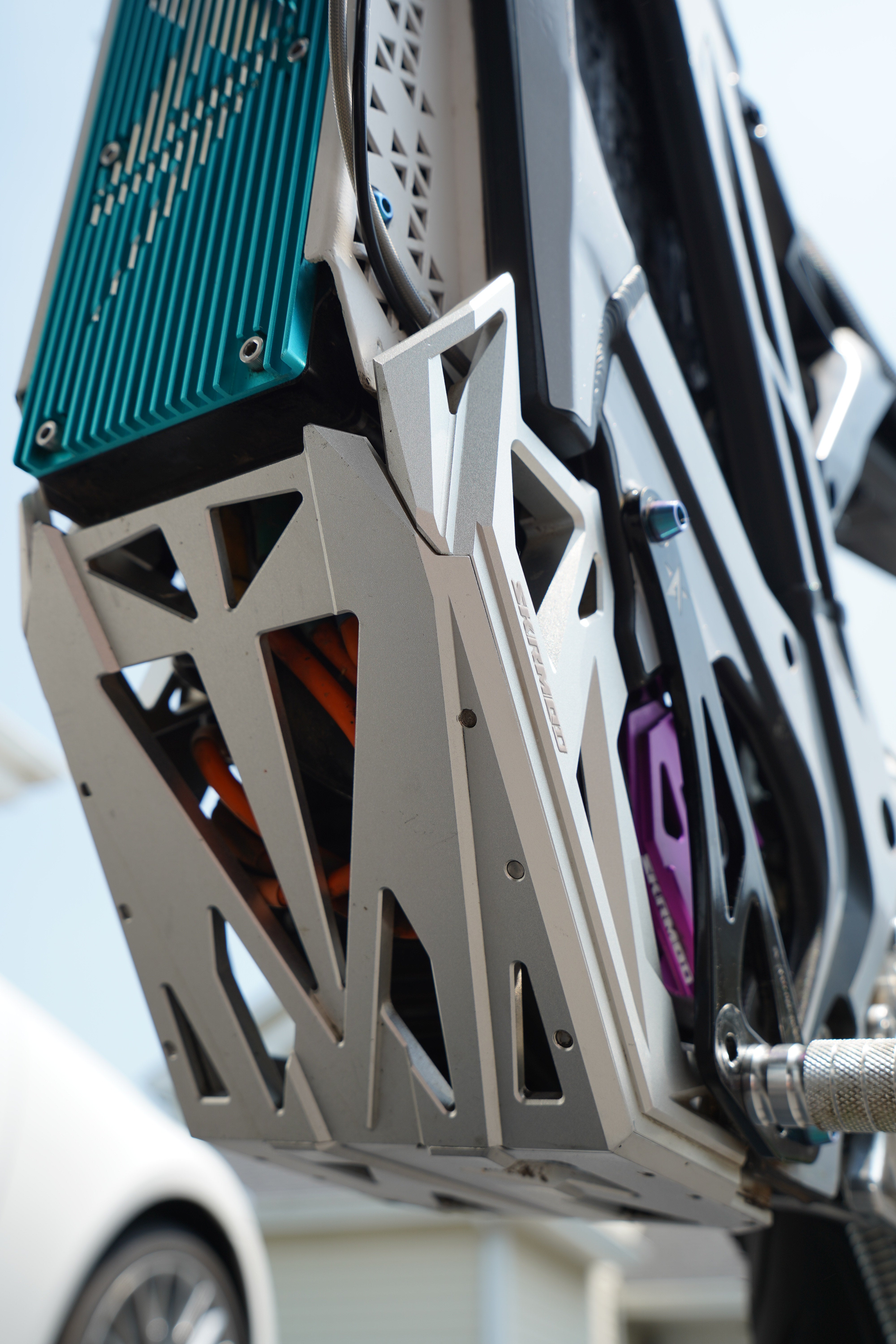 E Ride Pro Bash Guard CNC