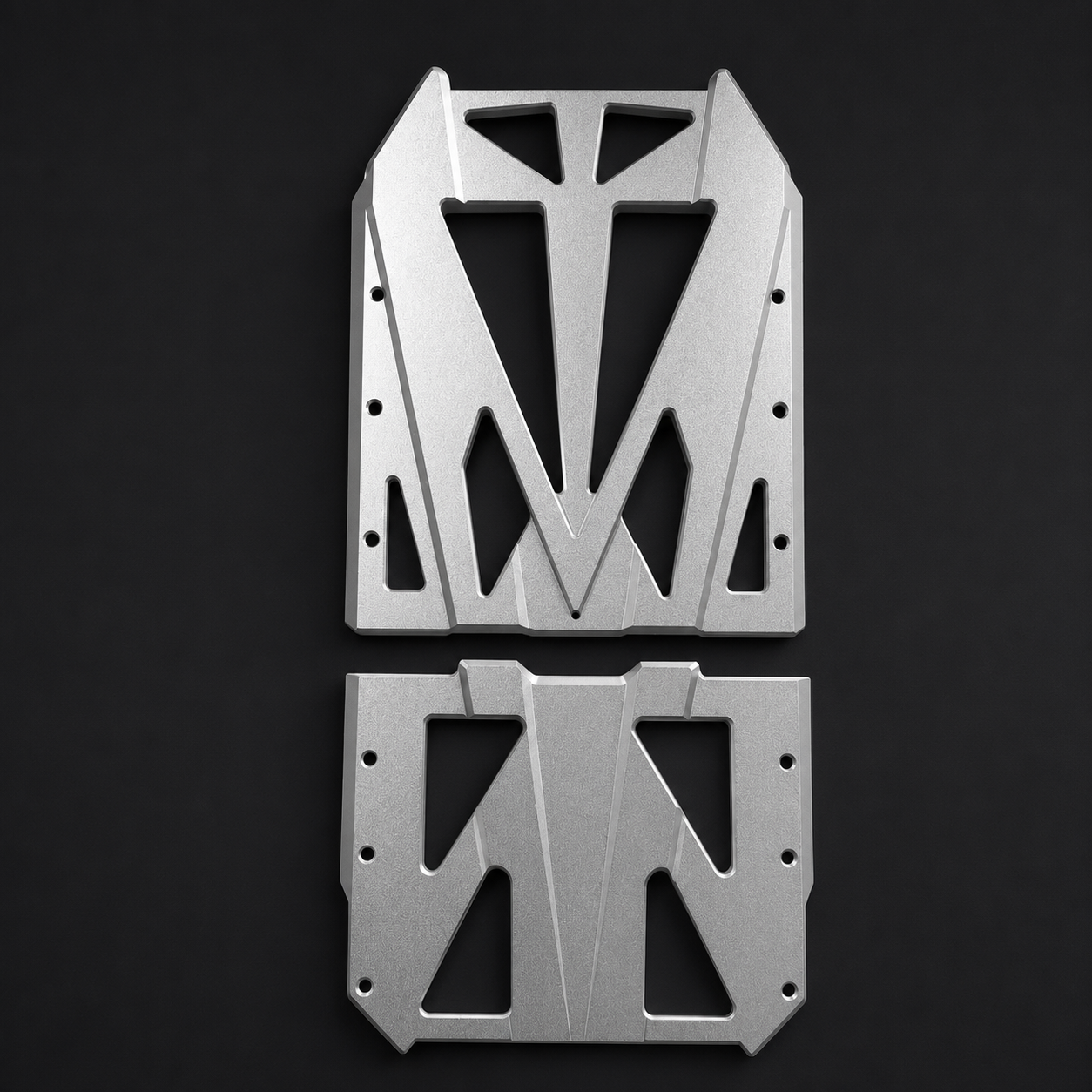 E Ride Pro Skid Plate Replacement Silver