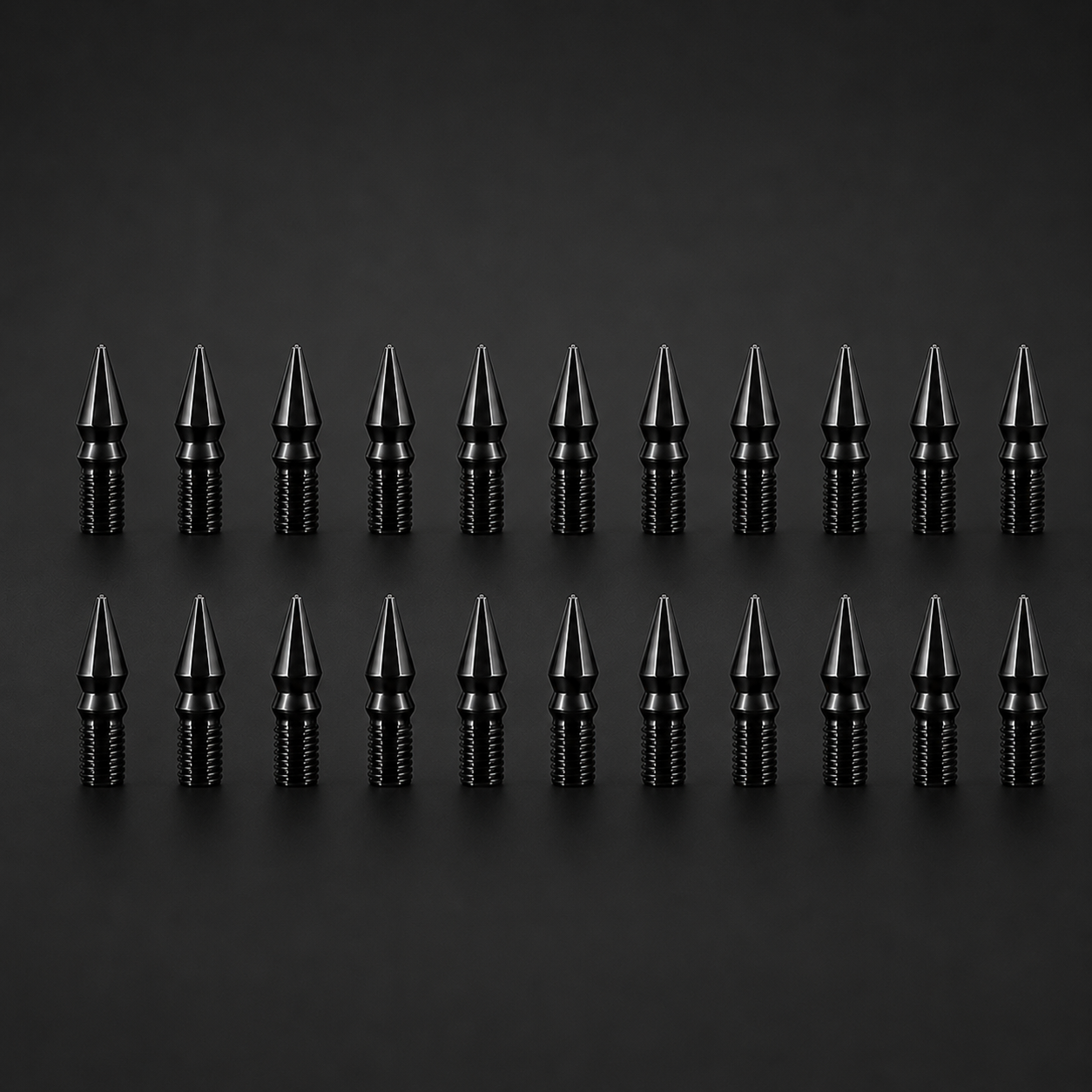 SKRMOD Footpeg Upgrade Traction Pins Black