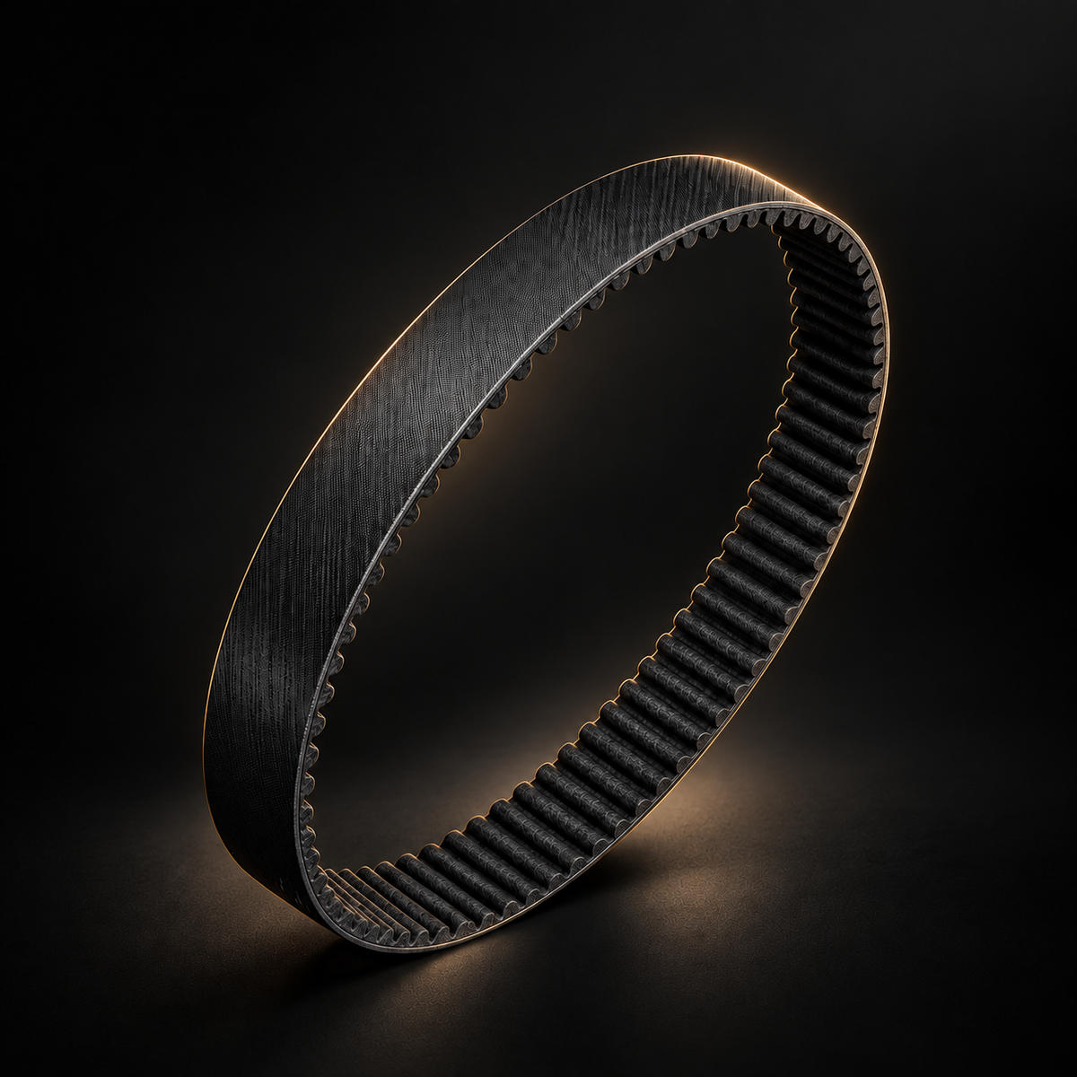 Talaria XXX carbon fiber primary belt black and gold product photo
