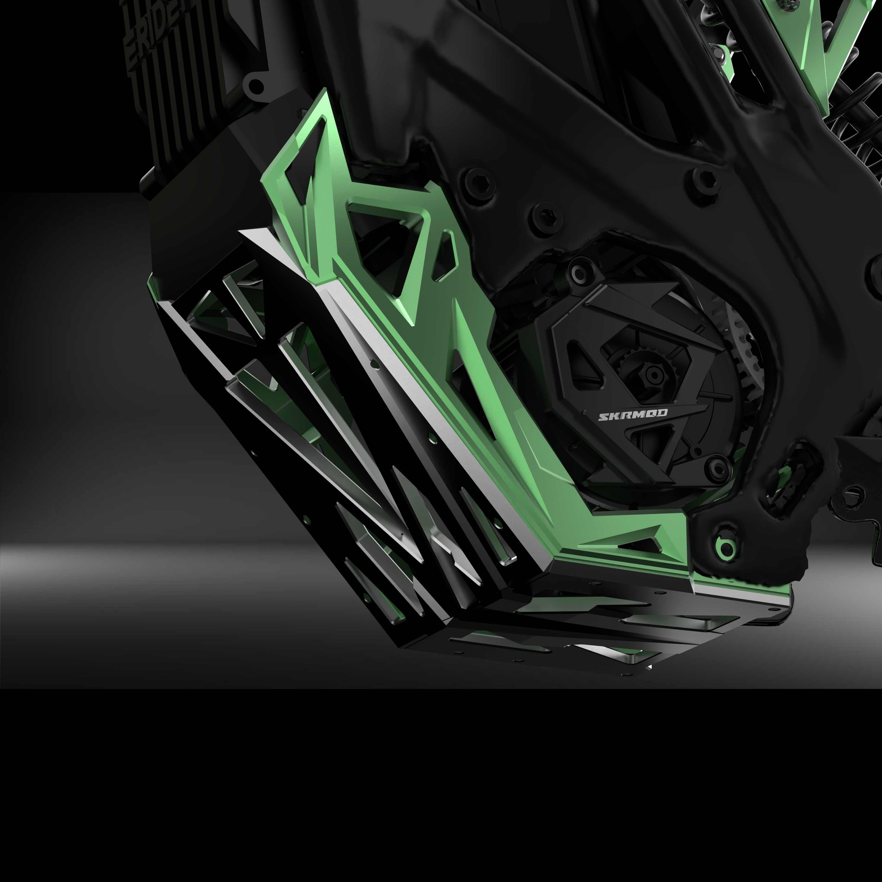 E Ride Pro Bash Guard CNC