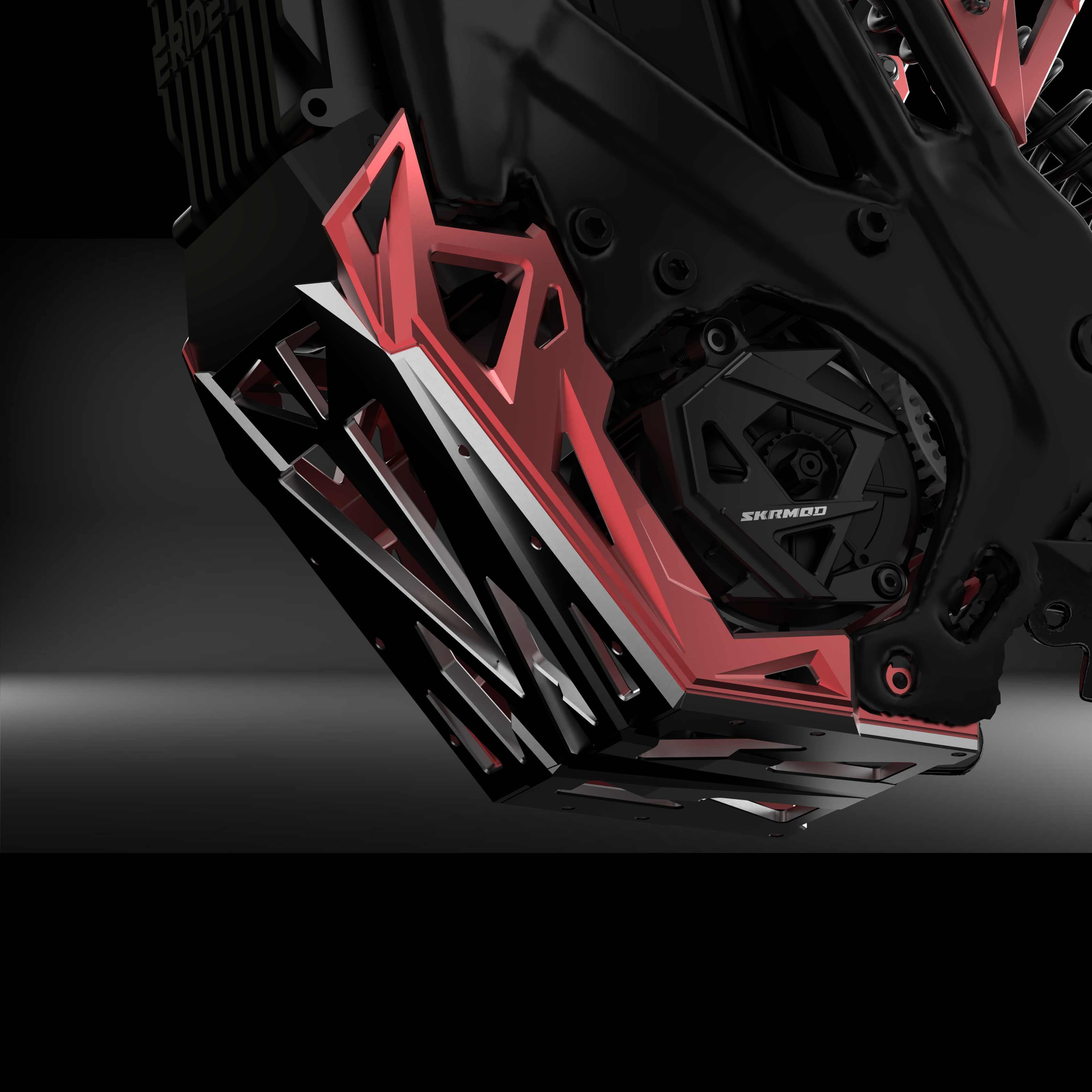 E Ride Pro Bash Guard CNC