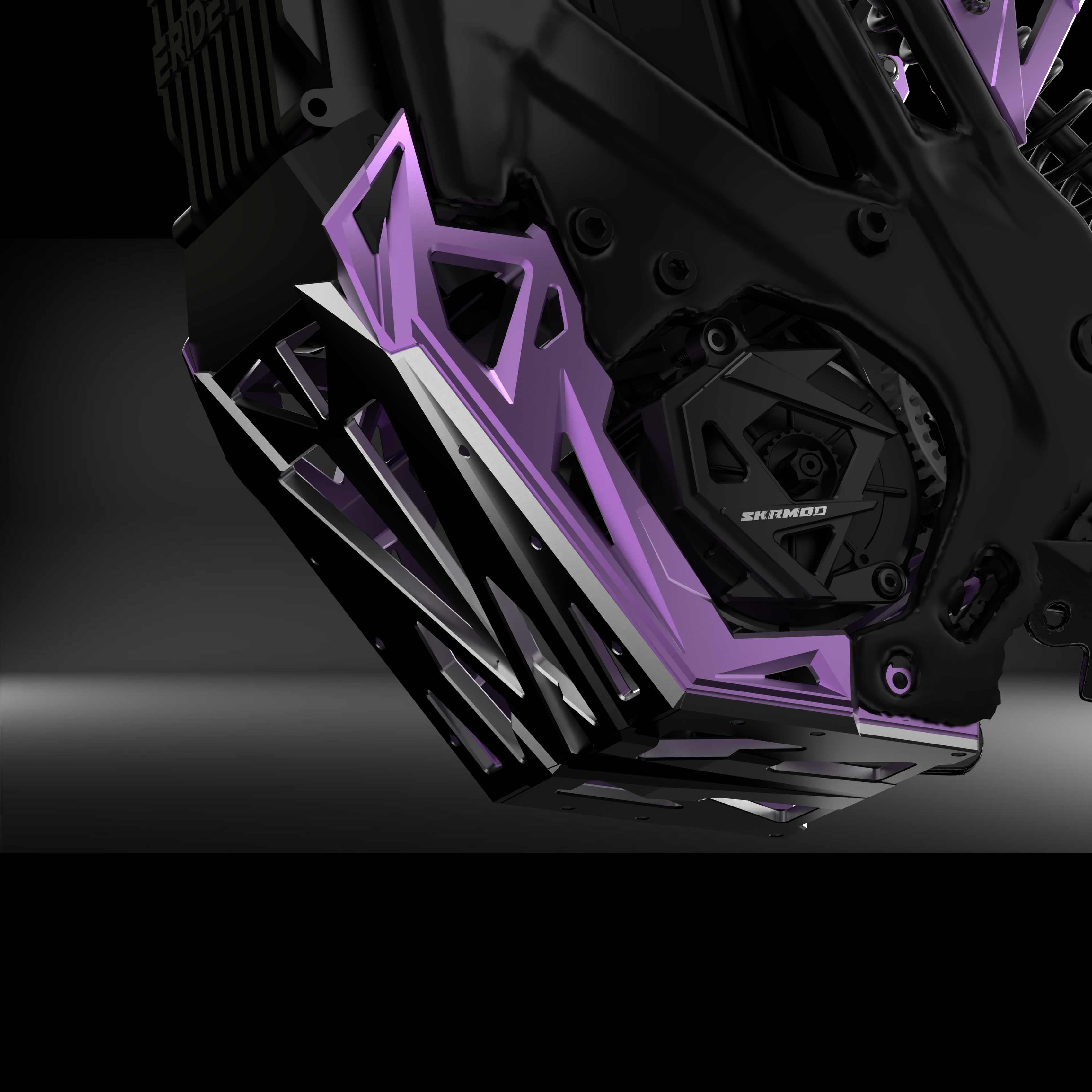 E Ride Pro Bash Guard CNC