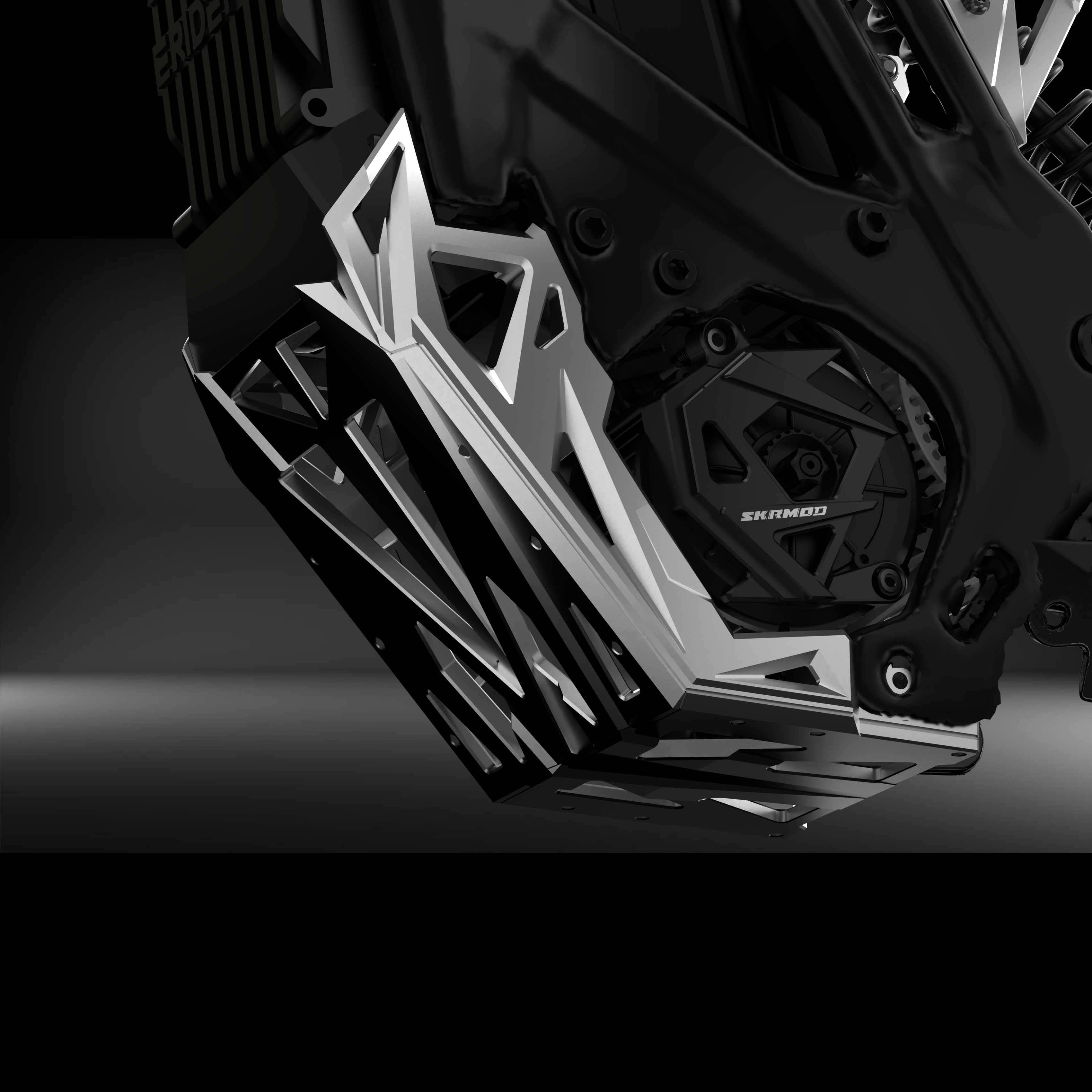 E Ride Pro Bash Guard CNC