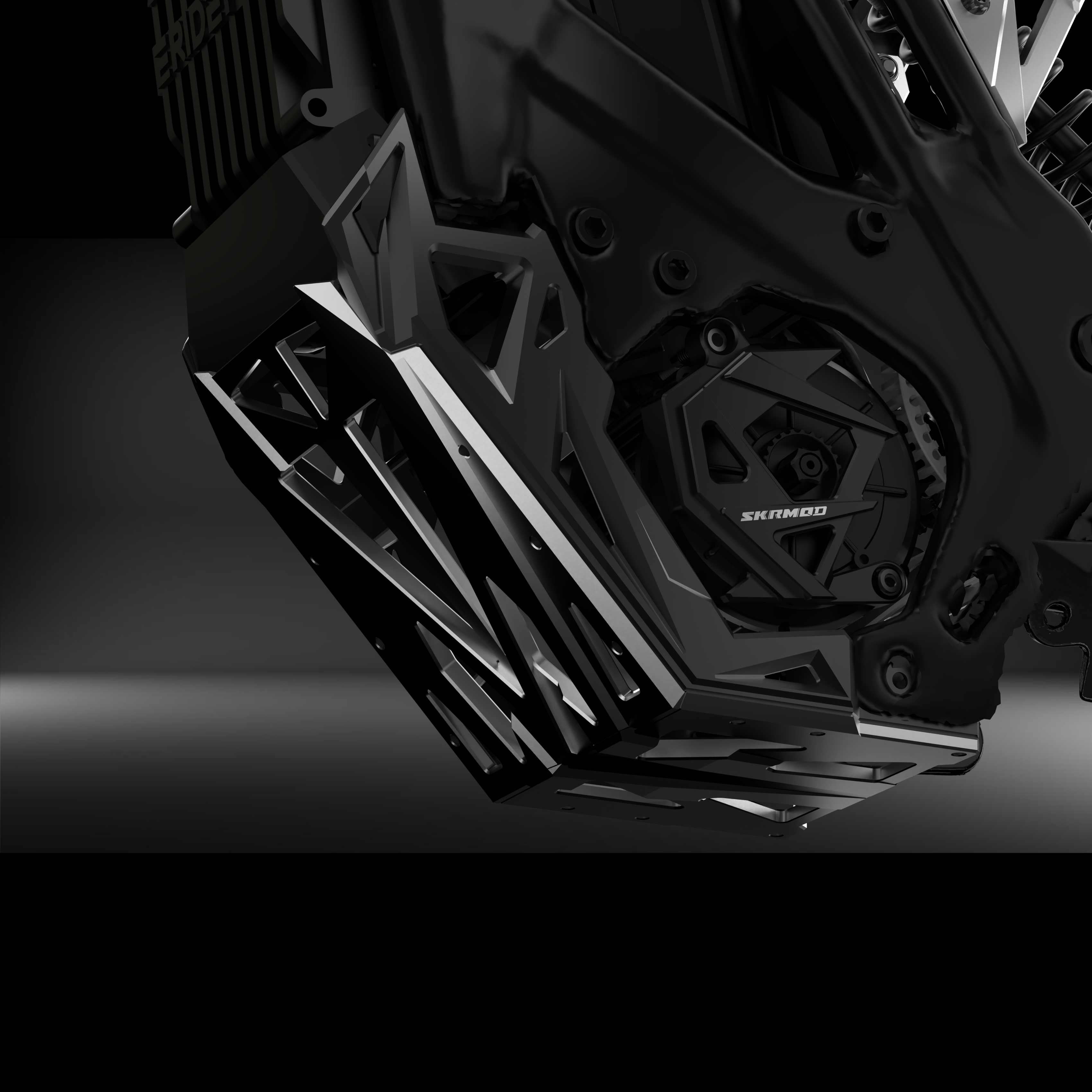 E Ride Pro Bash Guard CNC