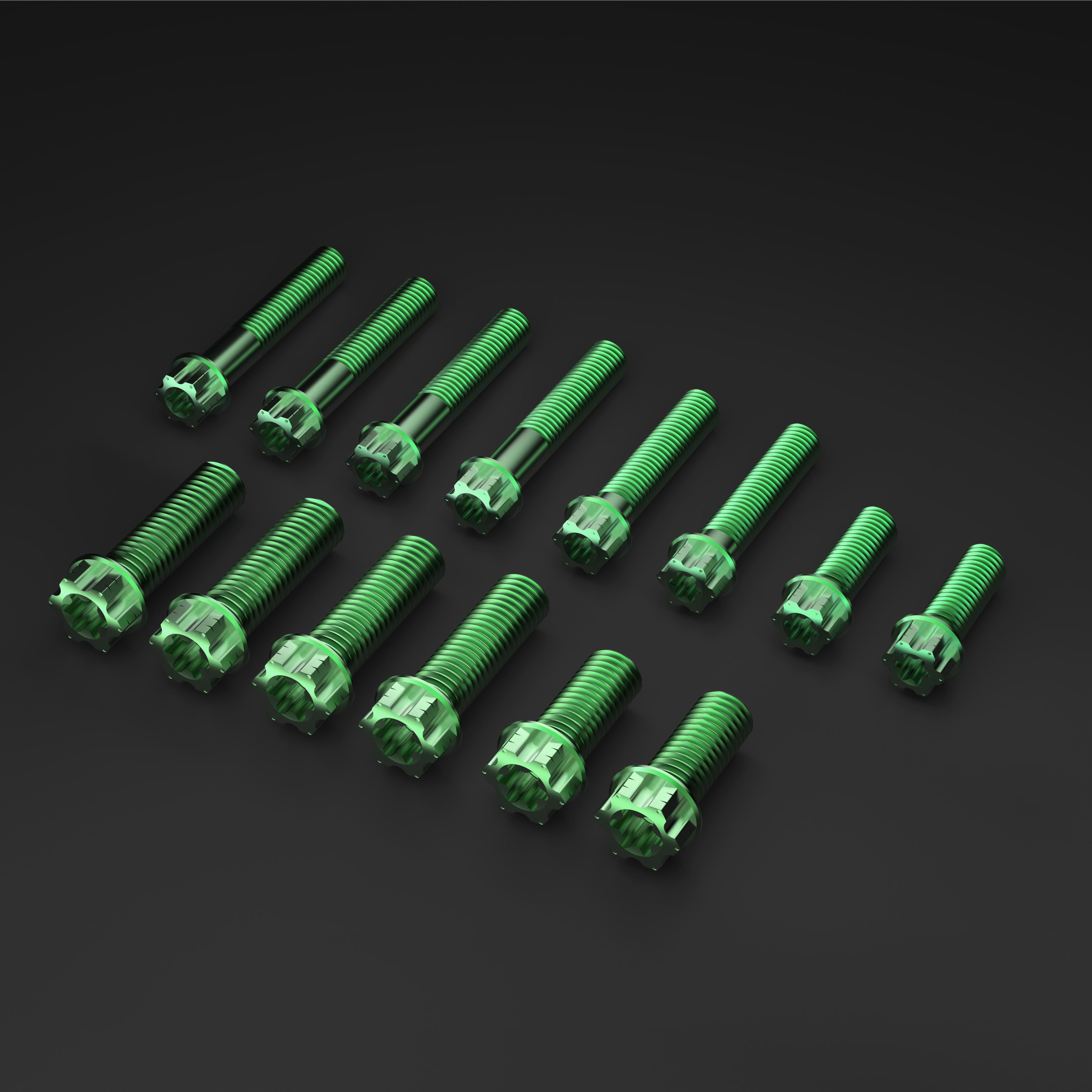 Titanium Bolts for Sur-Ron LBX Rack Kit