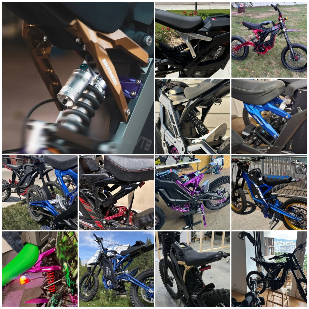 Dark Knight š¦ E Ride Pro Super Sturdy Subframe with Titanium