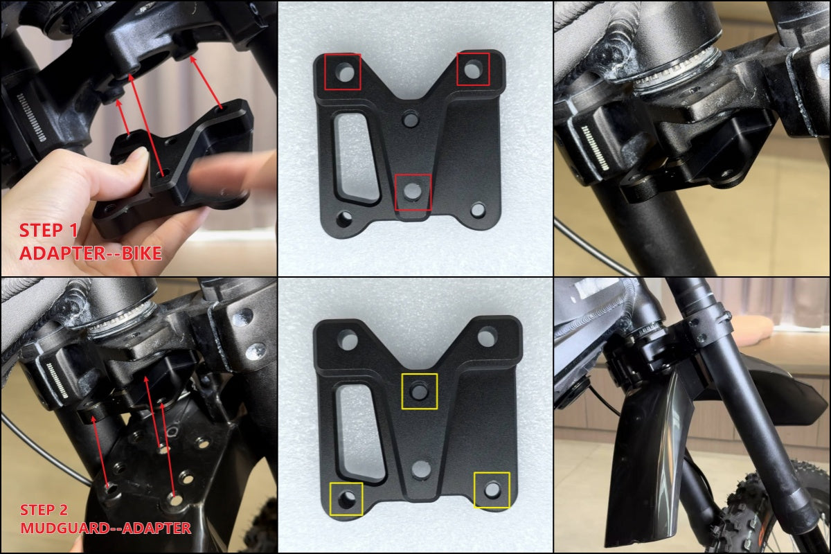 Sur-Ron Front Widened Mudguard