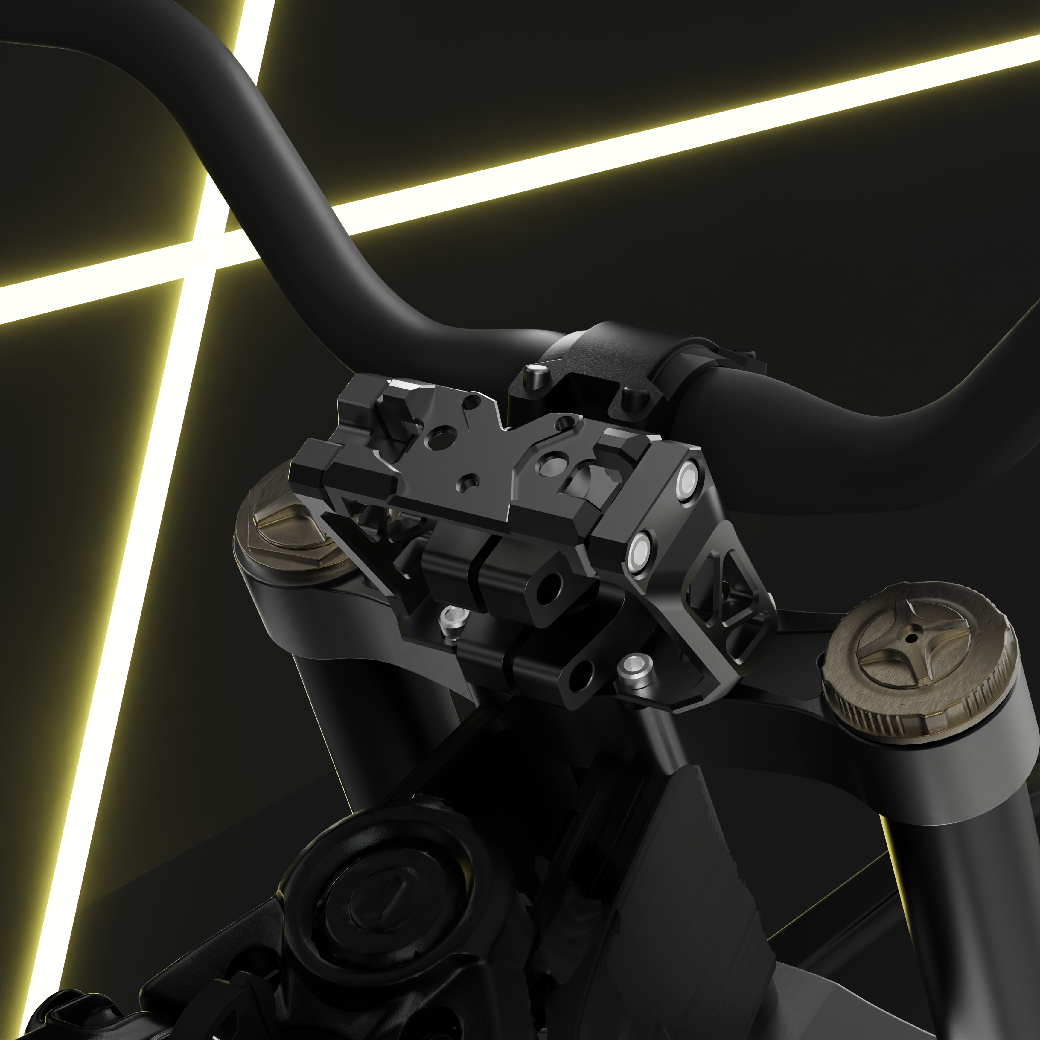 E Ride Pro Screen Bracket / Speaker Hold