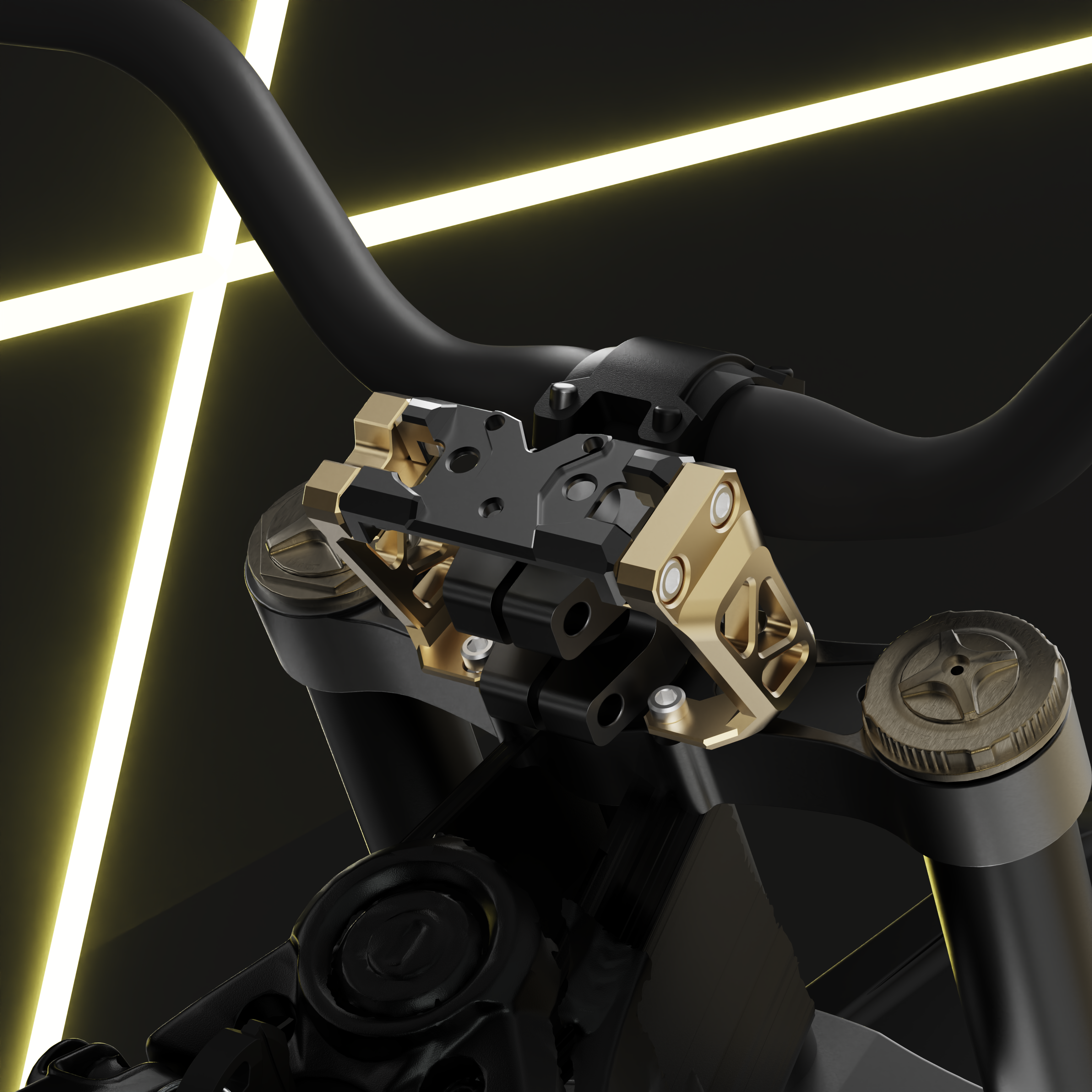 E Ride Pro Screen Bracket / Speaker Hold