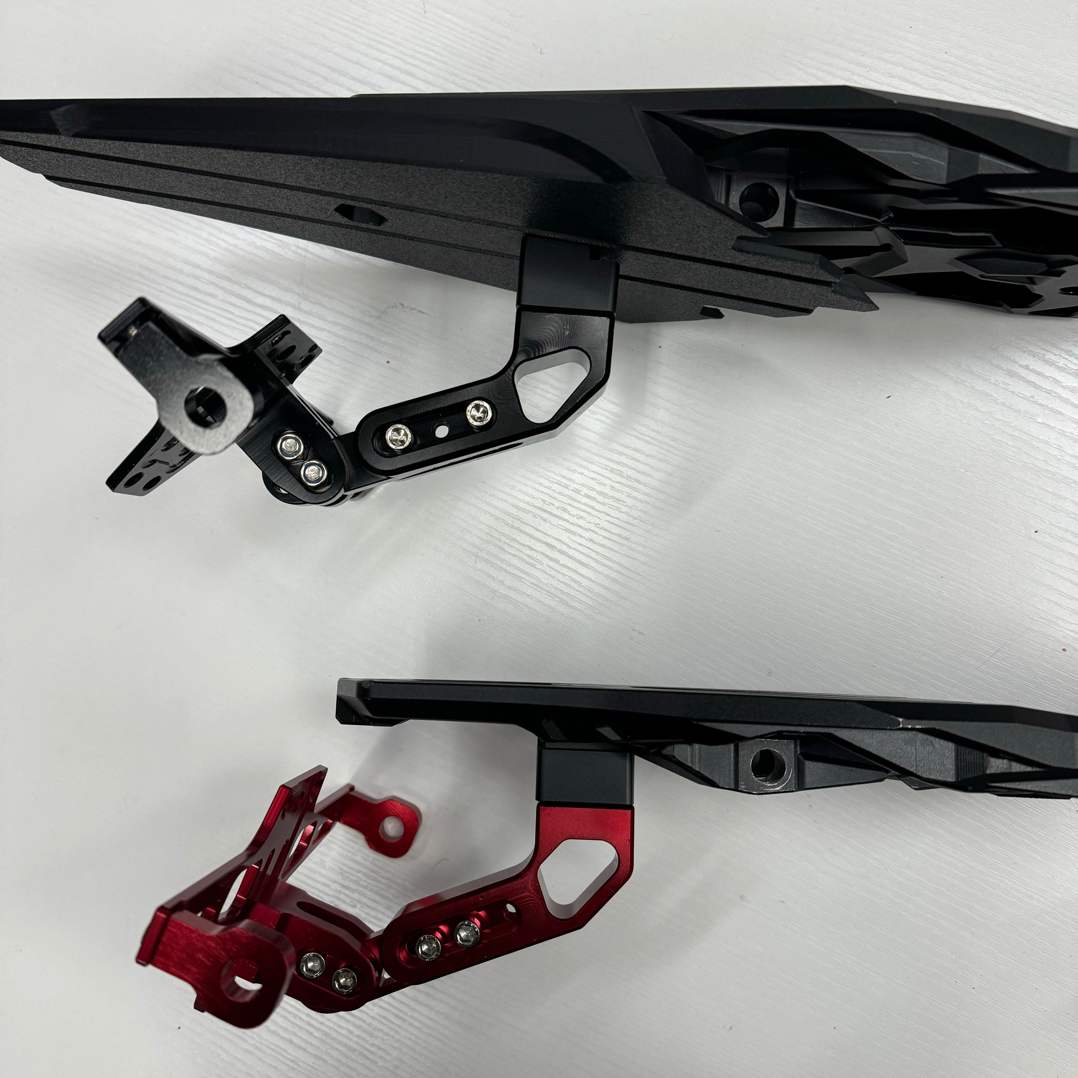 Rear Rack License Plate Holder V2 / Tail Light Extension Cable