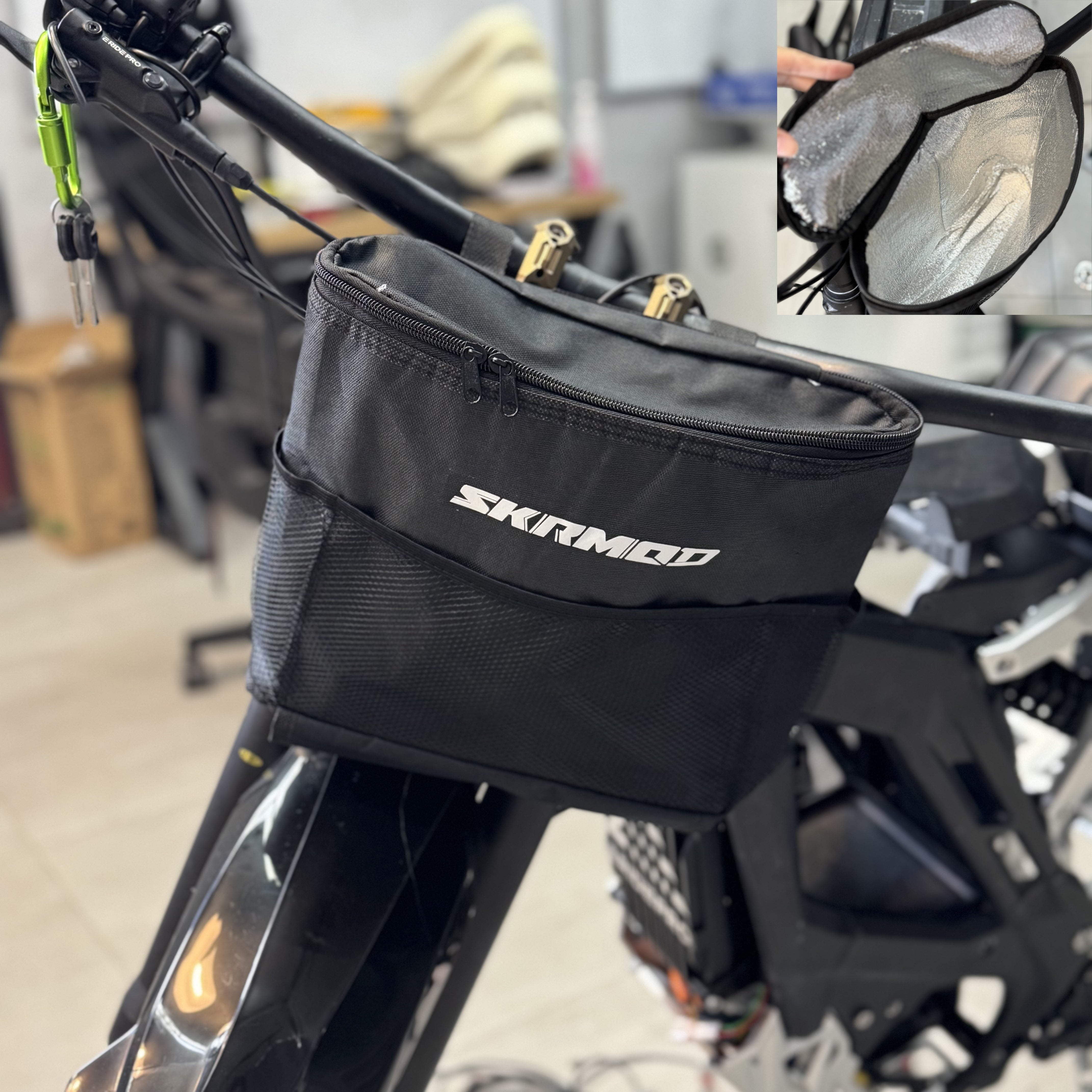 Electric Dirt Bike Phone Bag & Various Bags