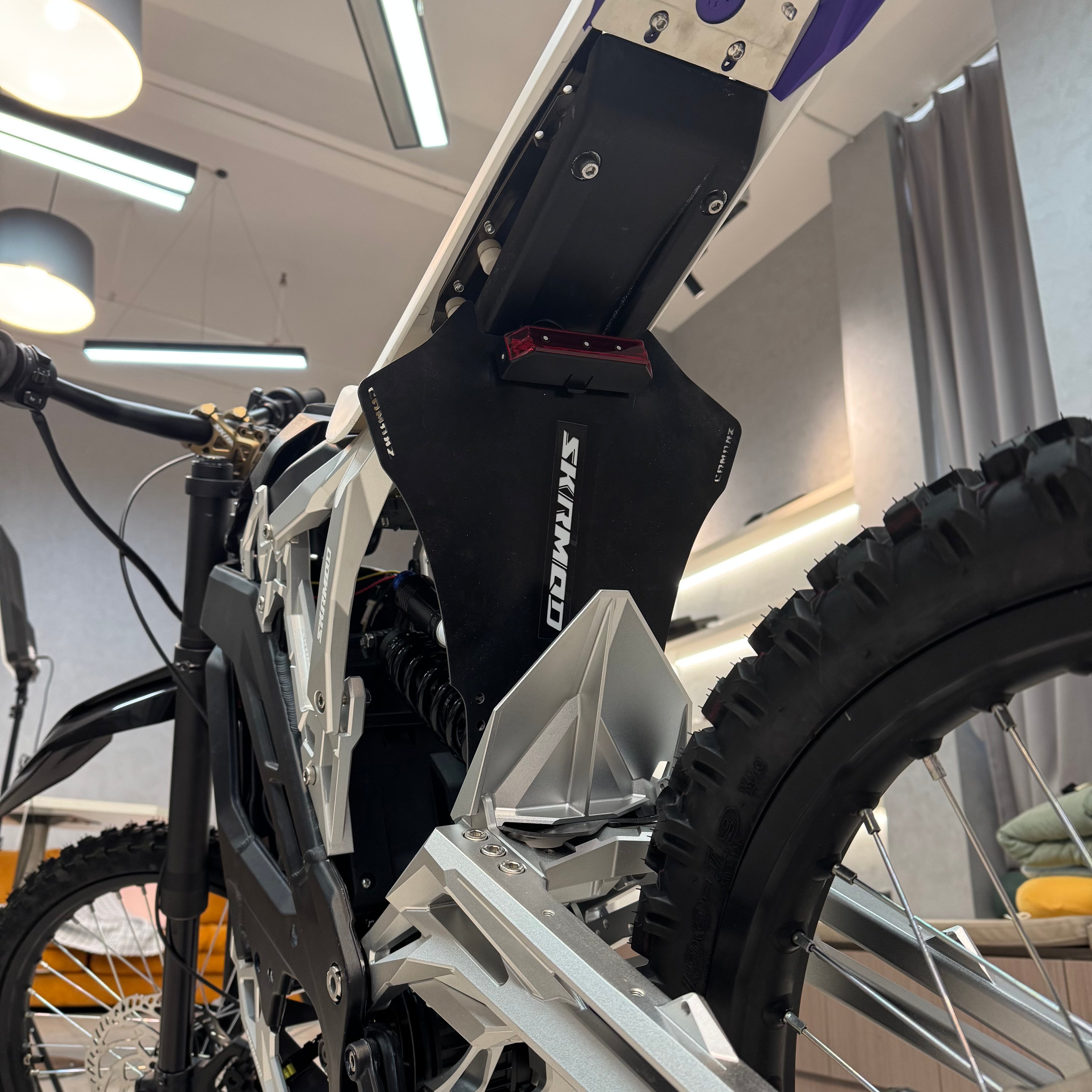 E Ride Pro Wider Rear Shock Mudguard