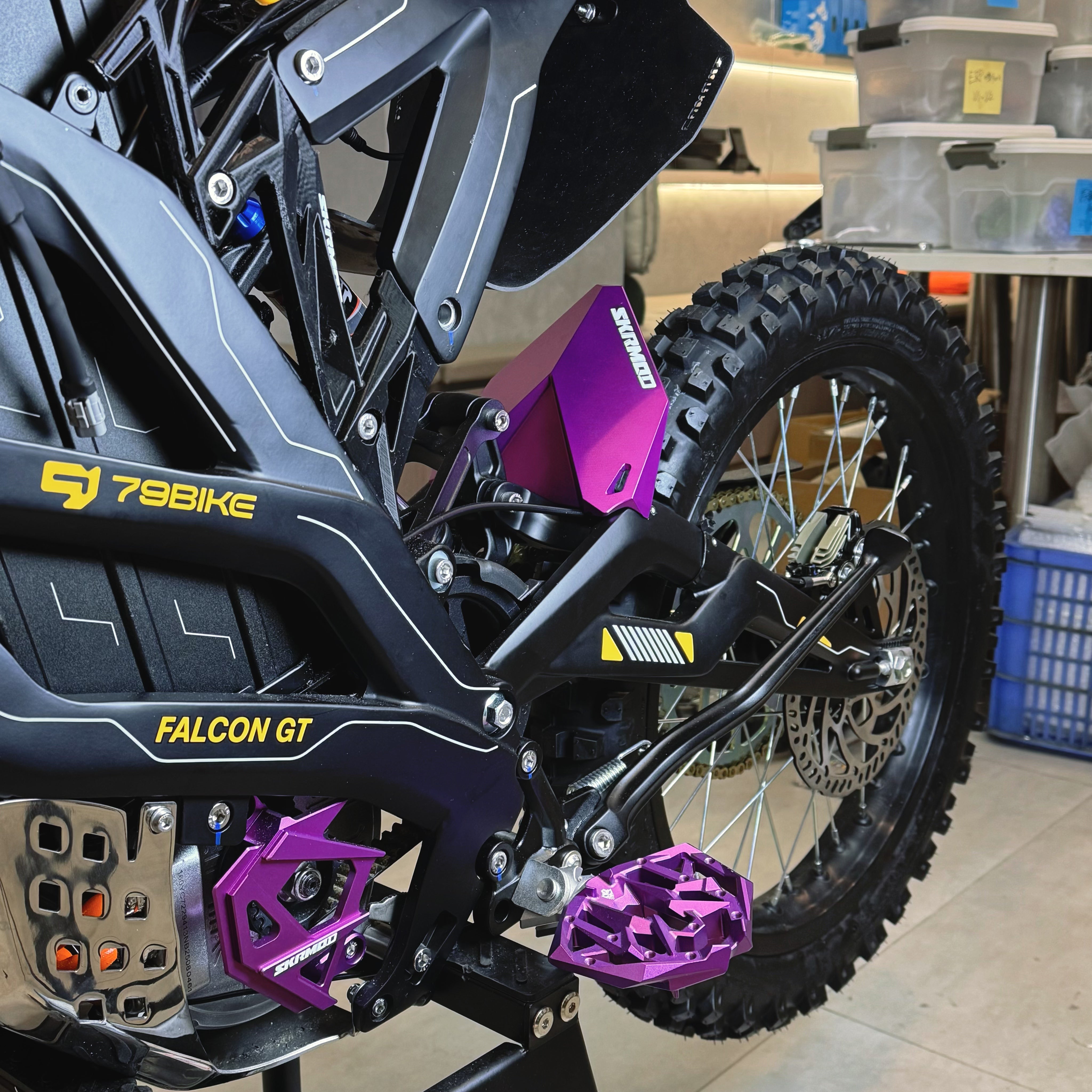 79BIKE Falcon CNC Aluminum Wheel Mudguard Fender