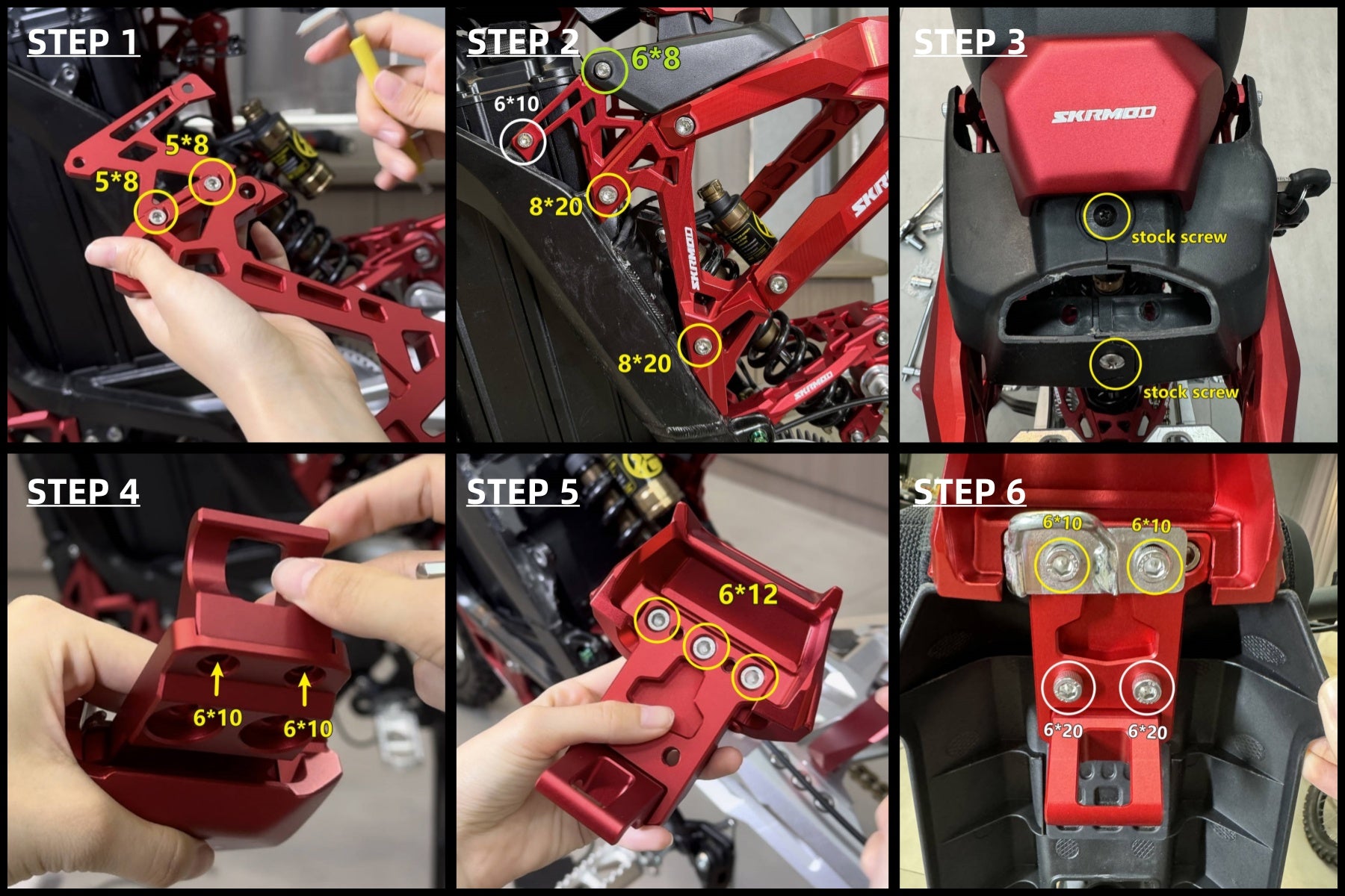 Sur-Ron Seat Riser Lift Kit