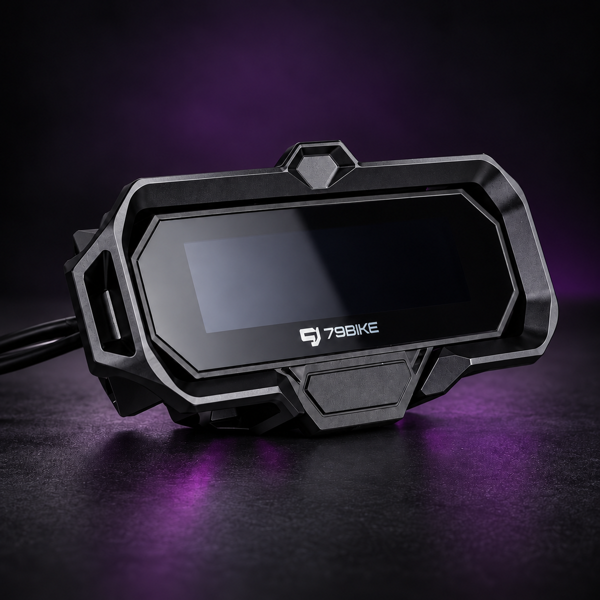 79BIKE Falcon Pro CNC display protector - Black; display not included