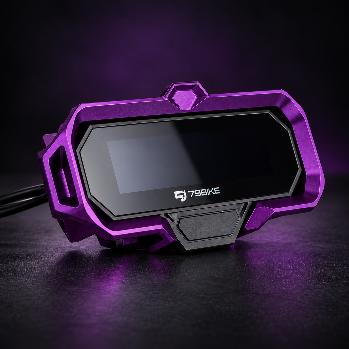 79BIKE Falcon Pro CNC display protector - Purple; display not included