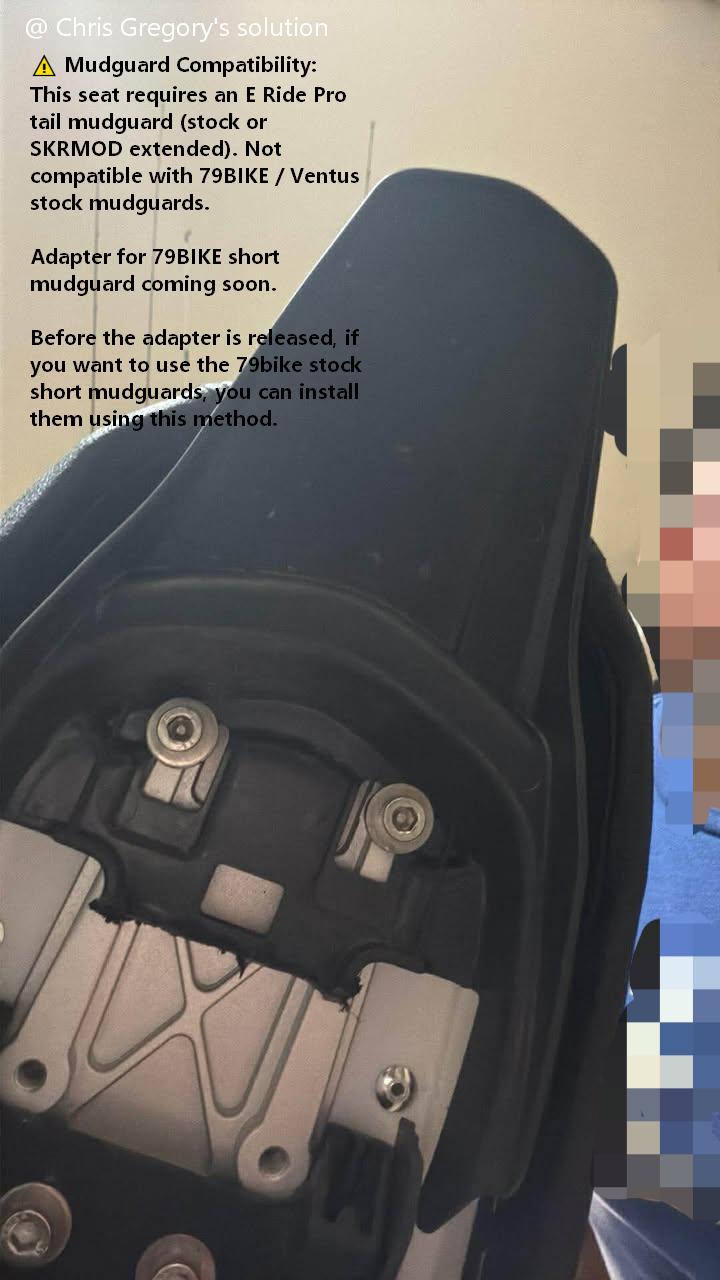 79BIKE / Ventus Extended+Thickened Seat