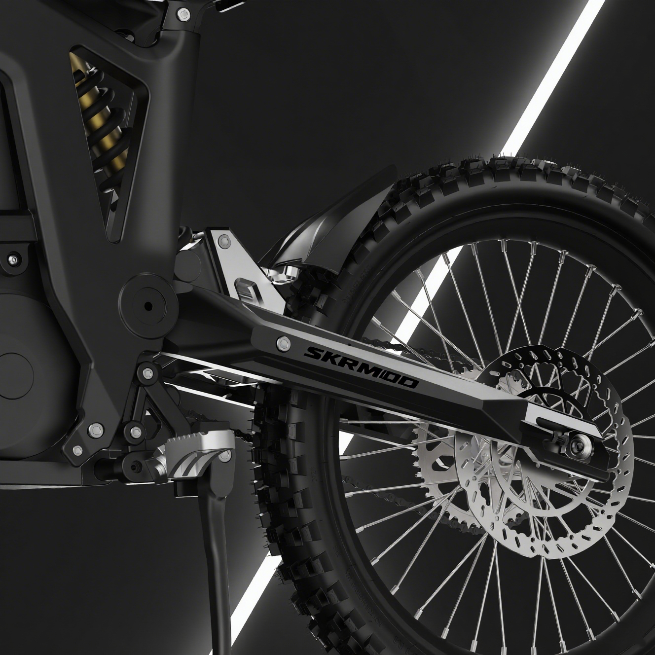 (COMING SOON) Black Knight 🦇 Talaria Sting R Swingarm 50mm Extended