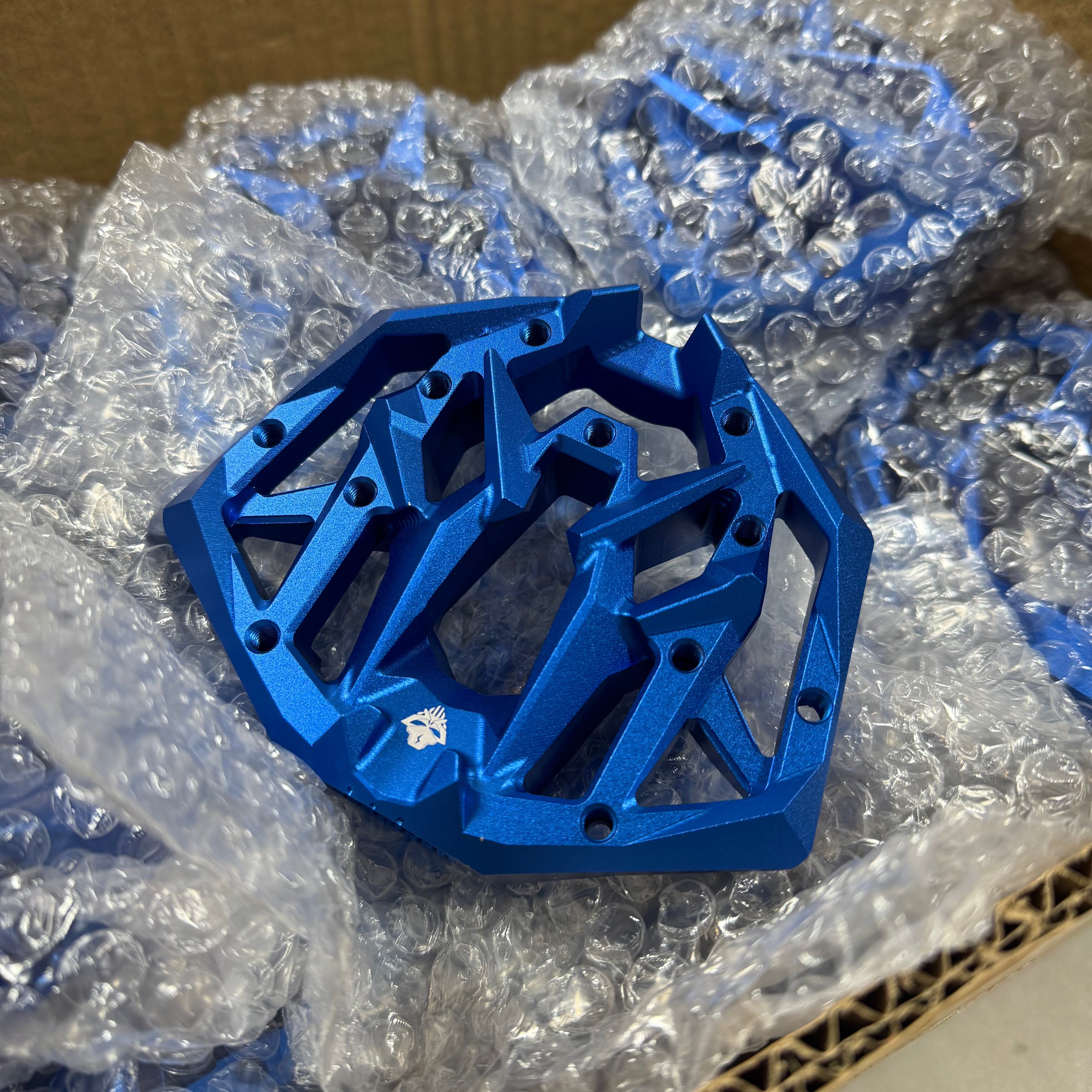 Actual photos of the Footpeg Blue