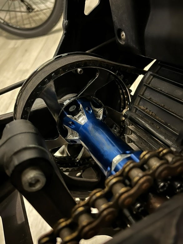🌟 Skrmod Primary Carbon Fiber Belt /  Primary Belt Drive Pulley