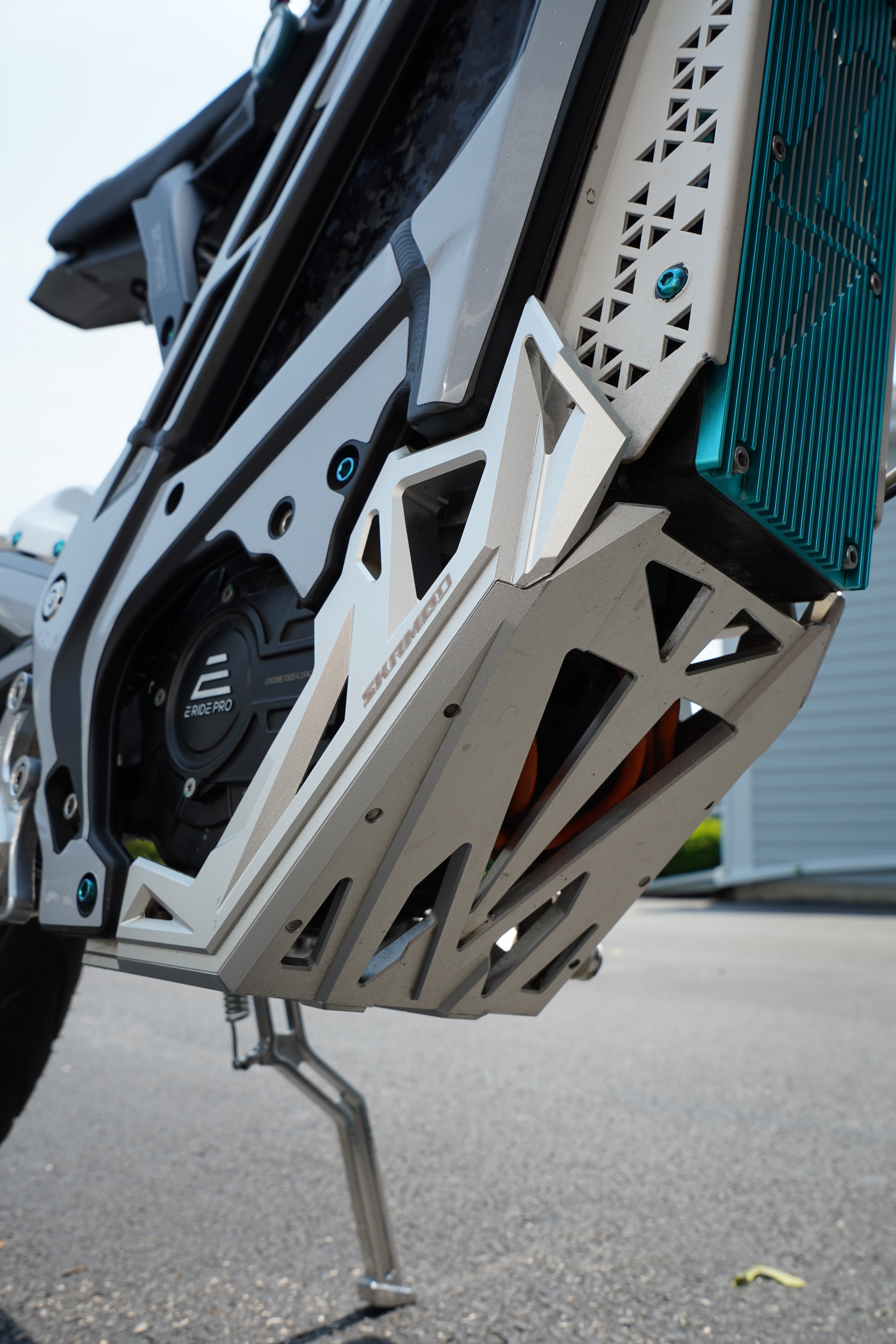 Skrmod Skid Plate Bash Guard Engine Protection CNC Aluminum
