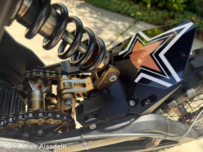 E Ride Pro Wheel Mudguard CNC Aluminum