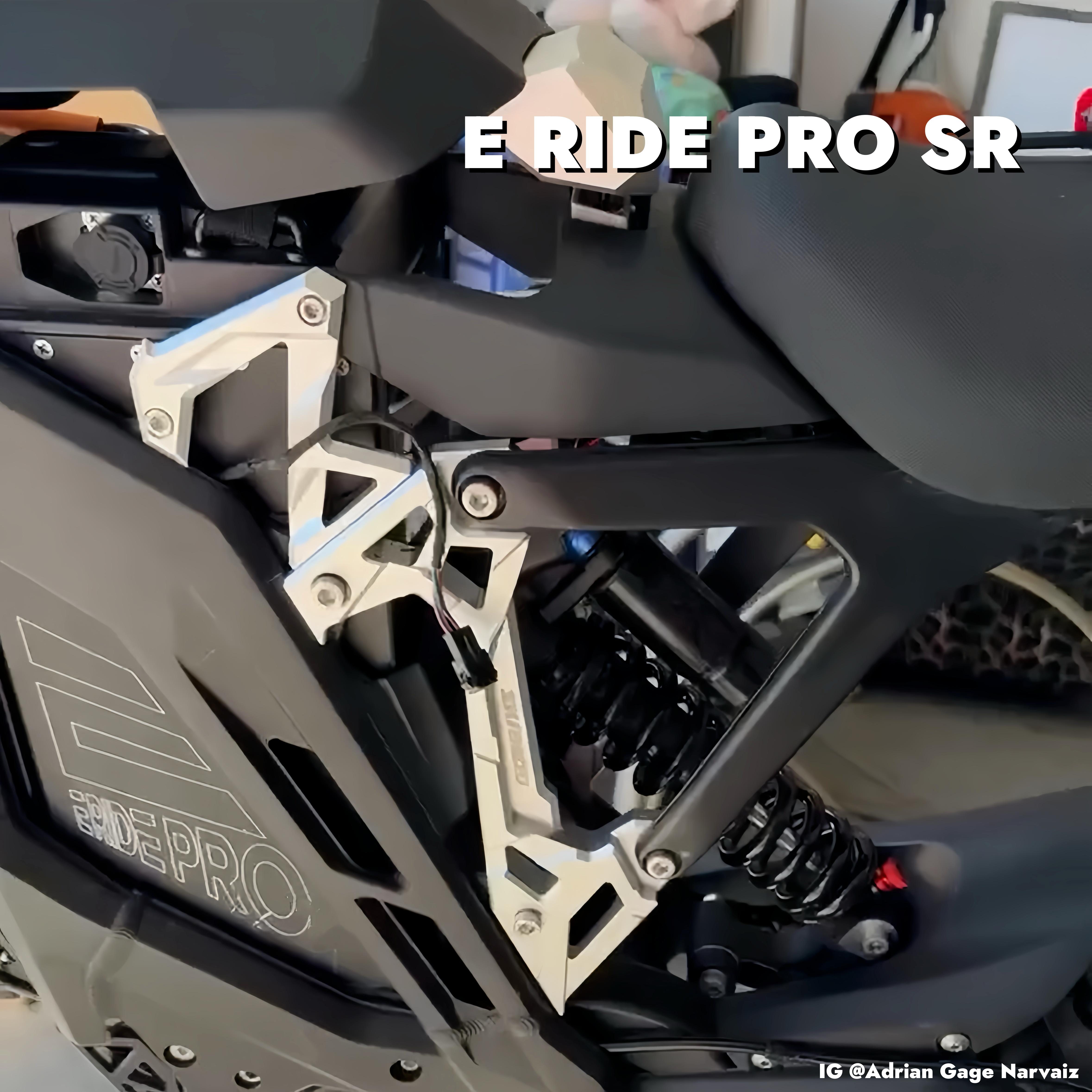E Ride Pro Seat Riser Lift Kit
