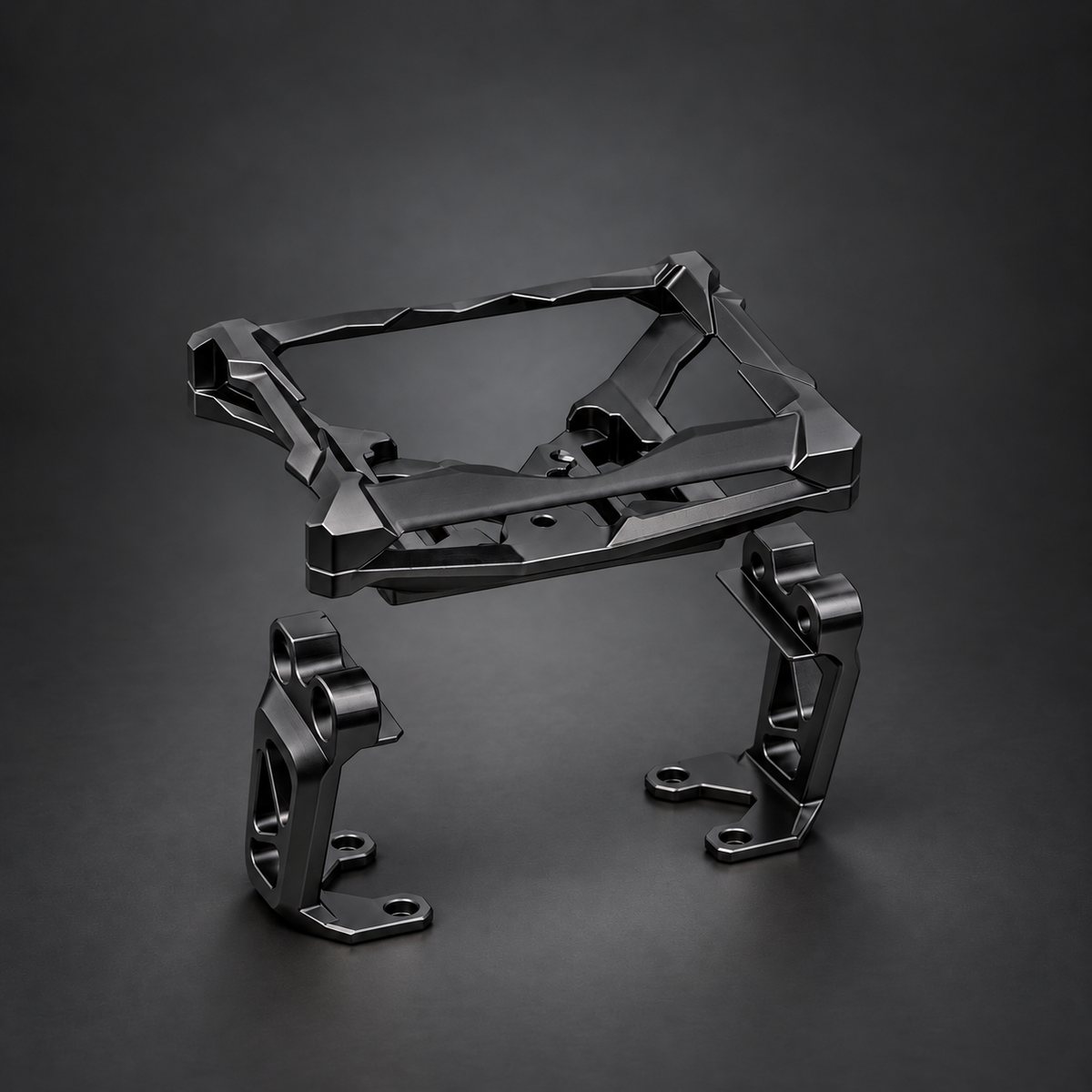 E Ride Pro screen mount and protector kit - Black