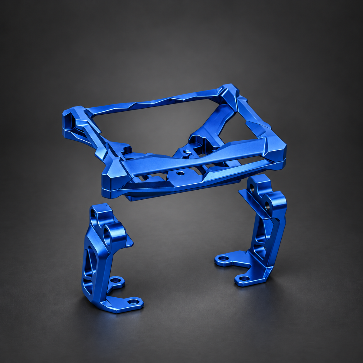 E Ride Pro screen mount and protector kit - Blue