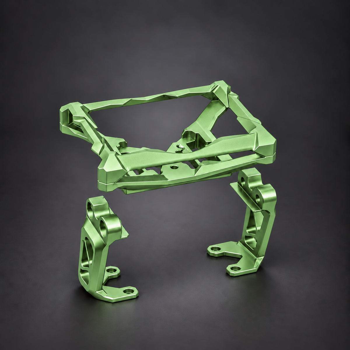 E Ride Pro screen mount and protector kit - Green