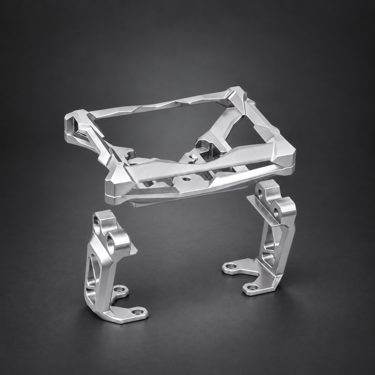 E Ride Pro screen mount and protector kit - Silver