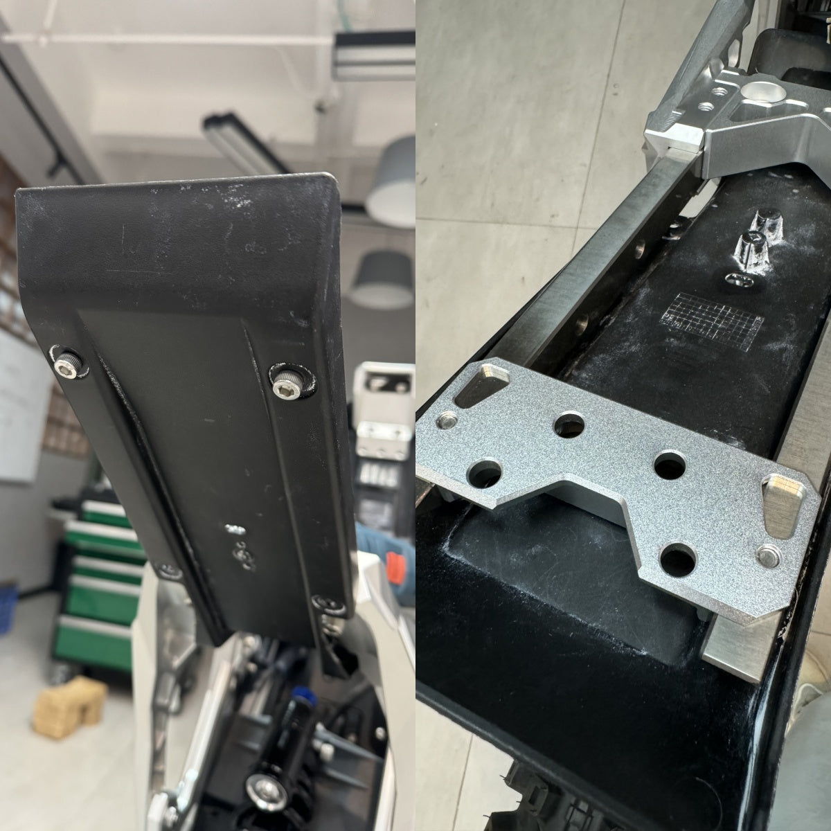 E Ride Pro Subframe with titanium bars