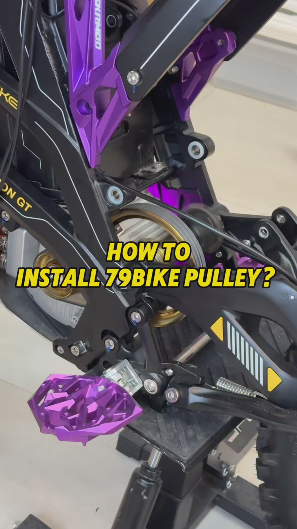 79BIKE Primary Pulley Installation Guide