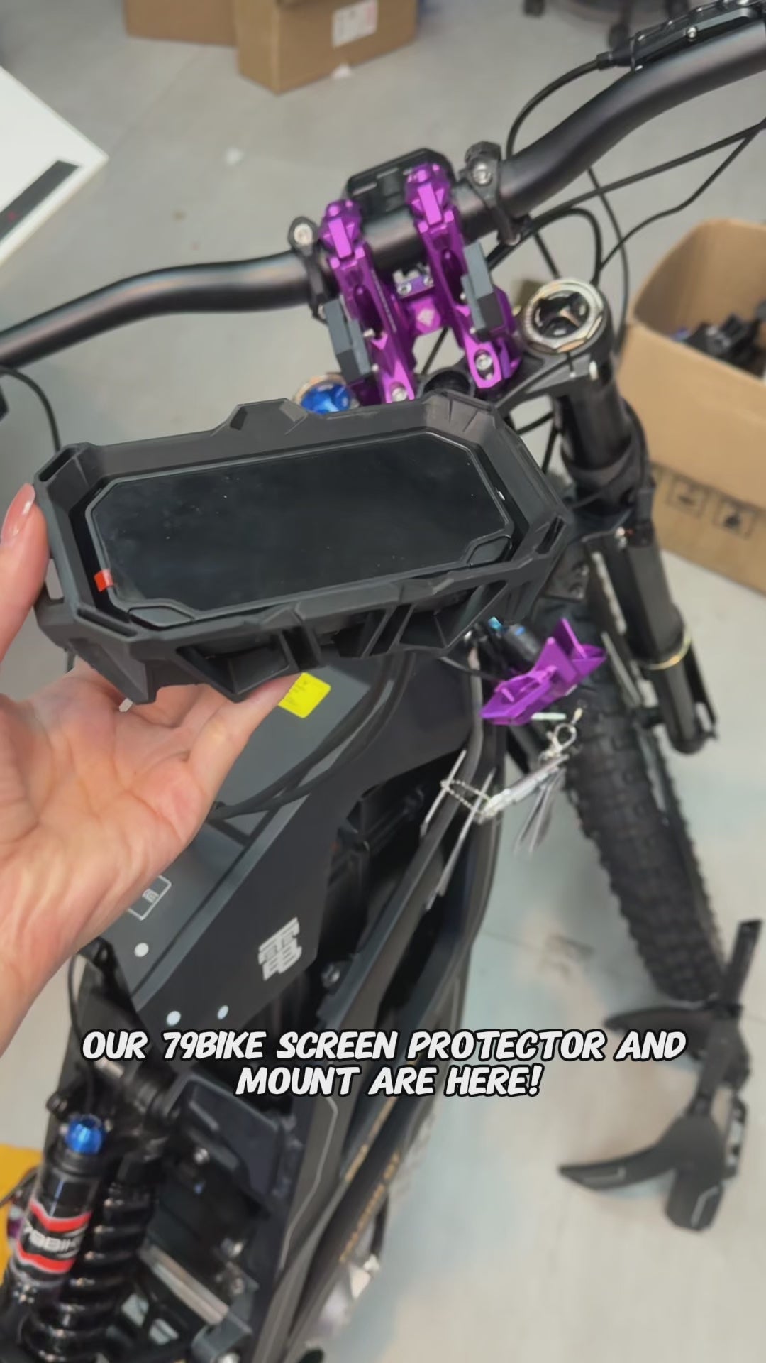 SKRMOD 79BIKE Display Protector & Adjustable Mount – First Look