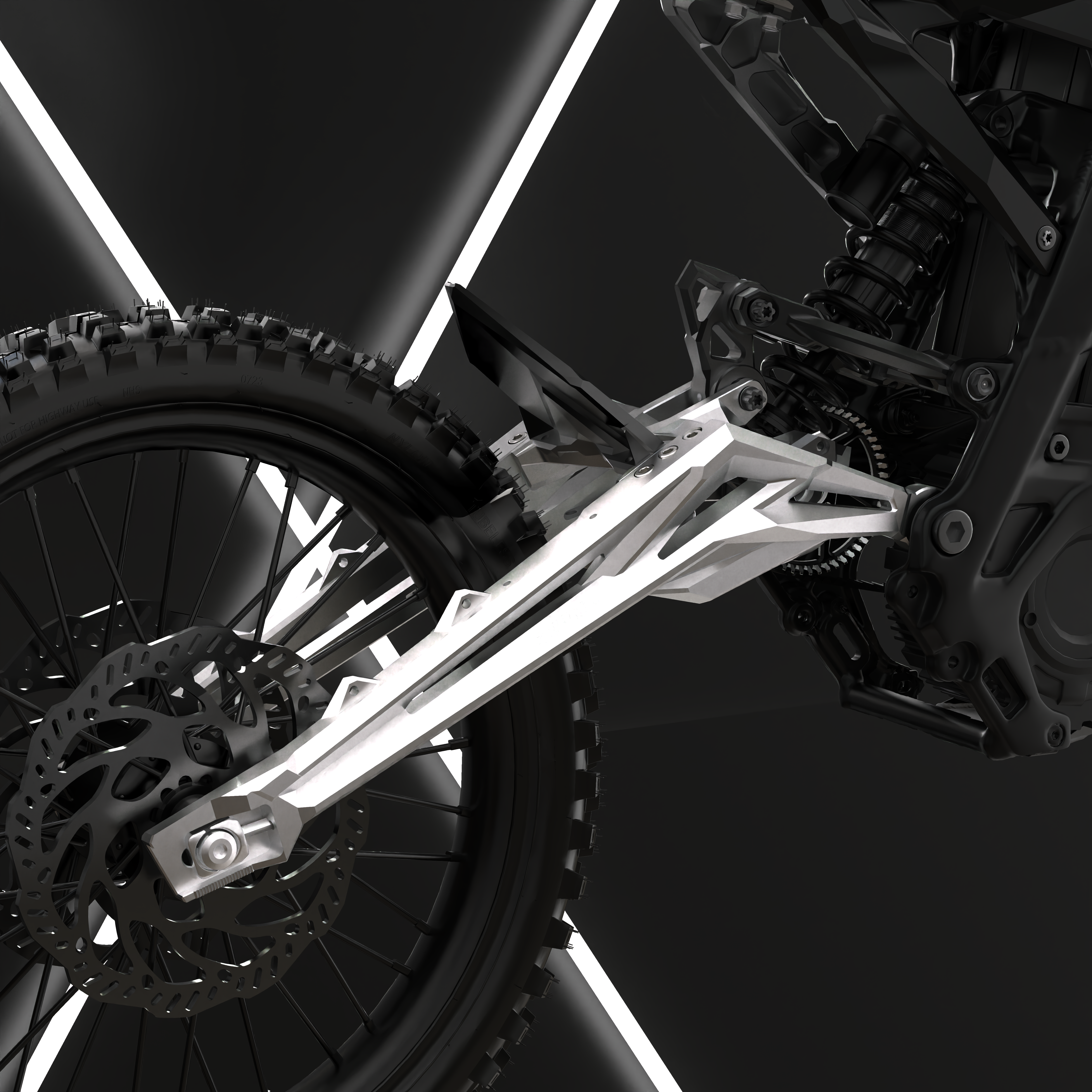 Skrmod Swing Arm - for Surron Light Bee X