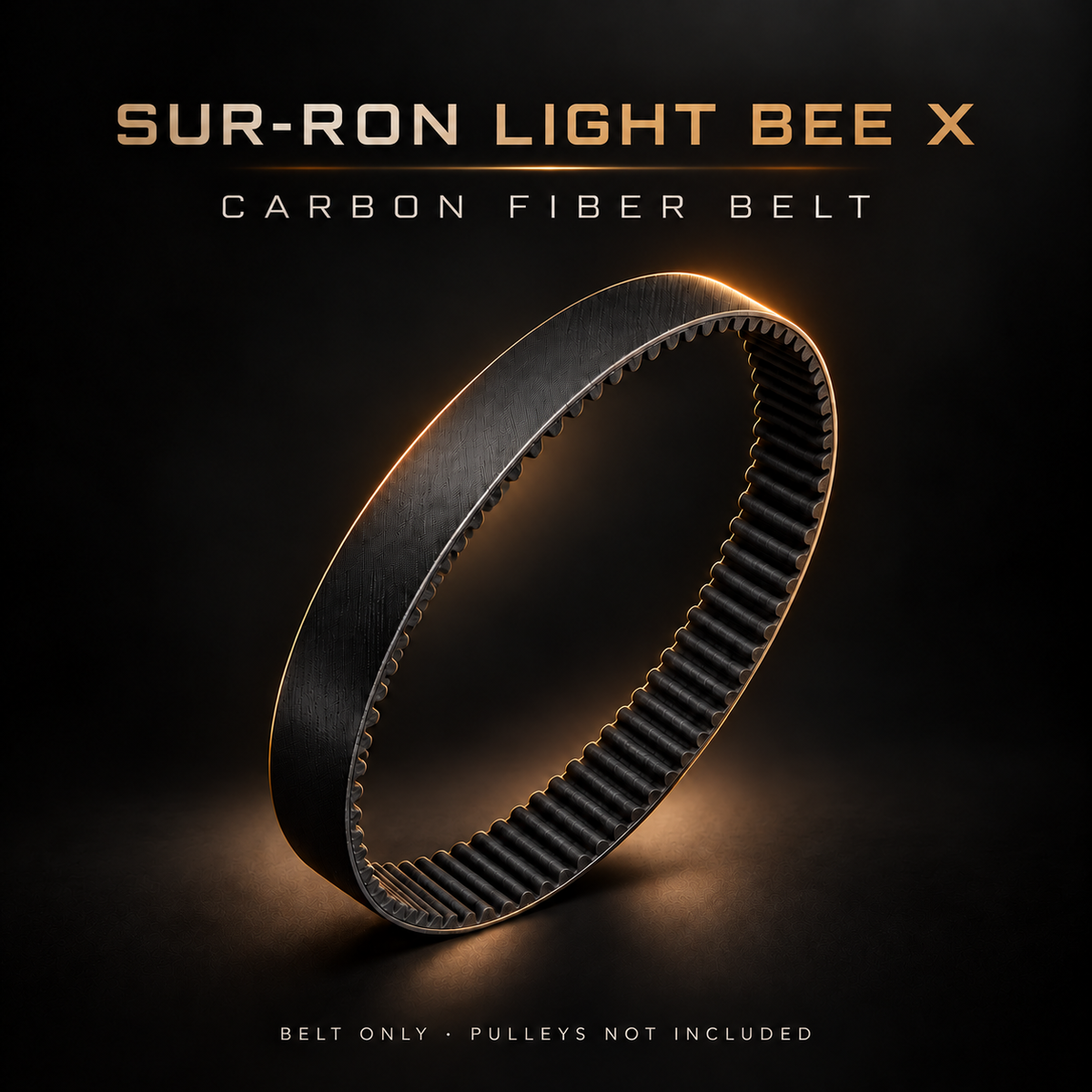 Sur-Ron Light Bee X carbon fiber belt only — pulleys not included